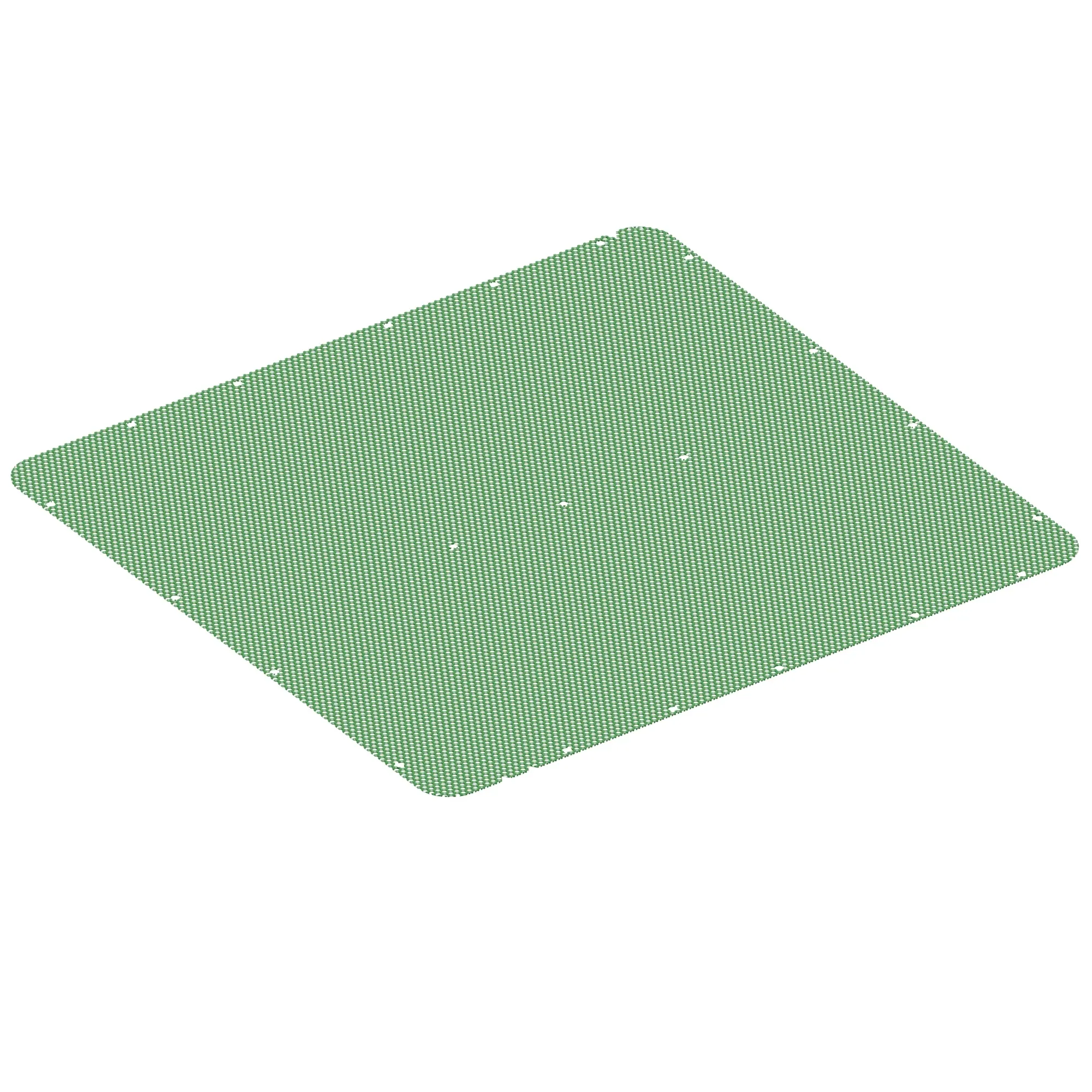 John Deere Engine Door Screen - CXT15004