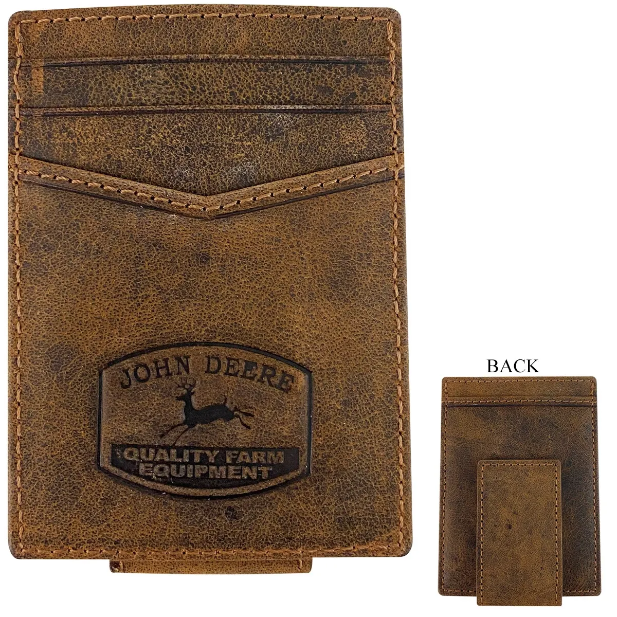 "Creased Historic Logo Money Clip"
