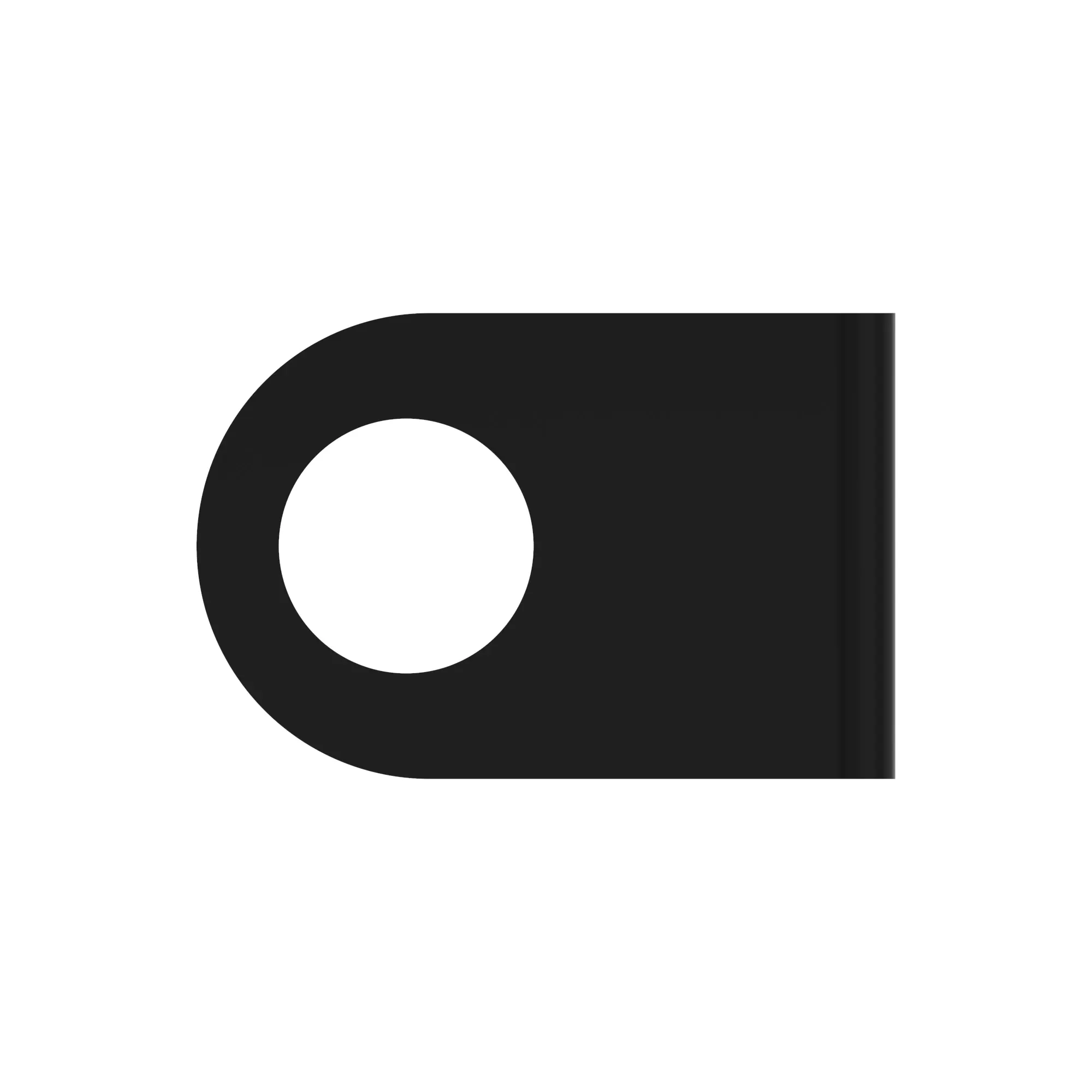 BRACKET, DIVIDER STOP, LONG POINT A
