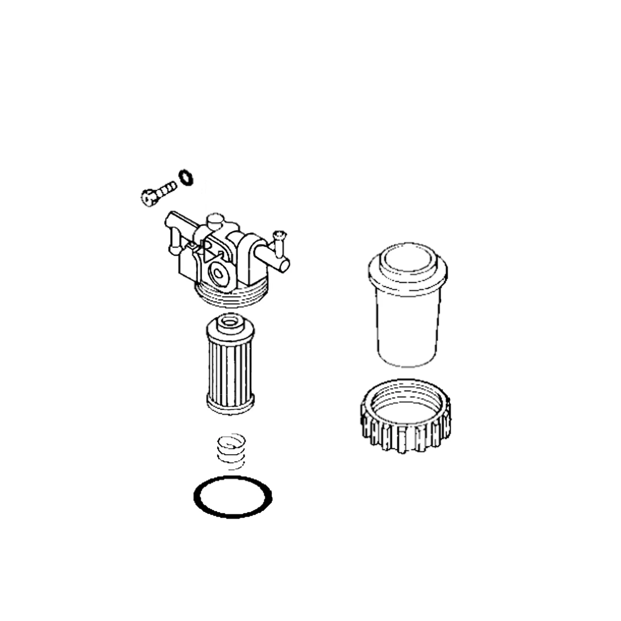 Fuel Filter, Fo Filter Cmp