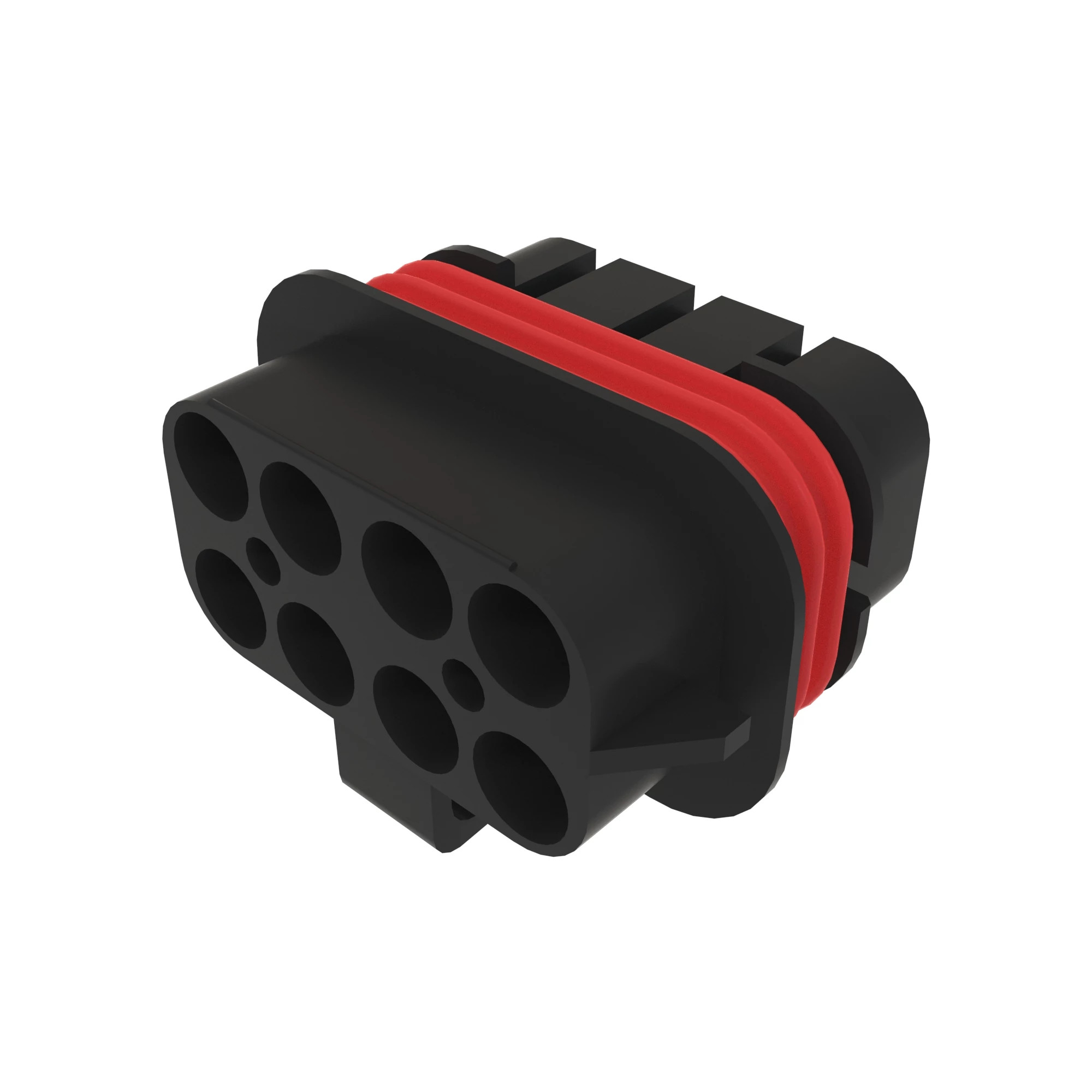 CONN COOPER 32000 6W MS RED PLSTC