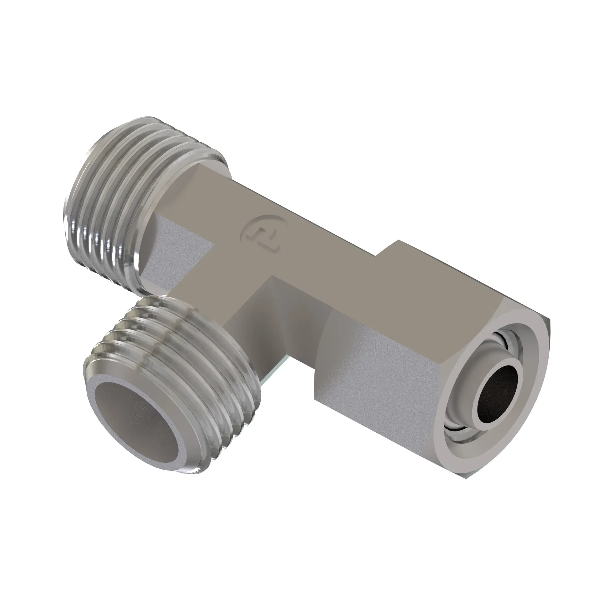 John Deere Swivel Run Tee Fitting - FH314884