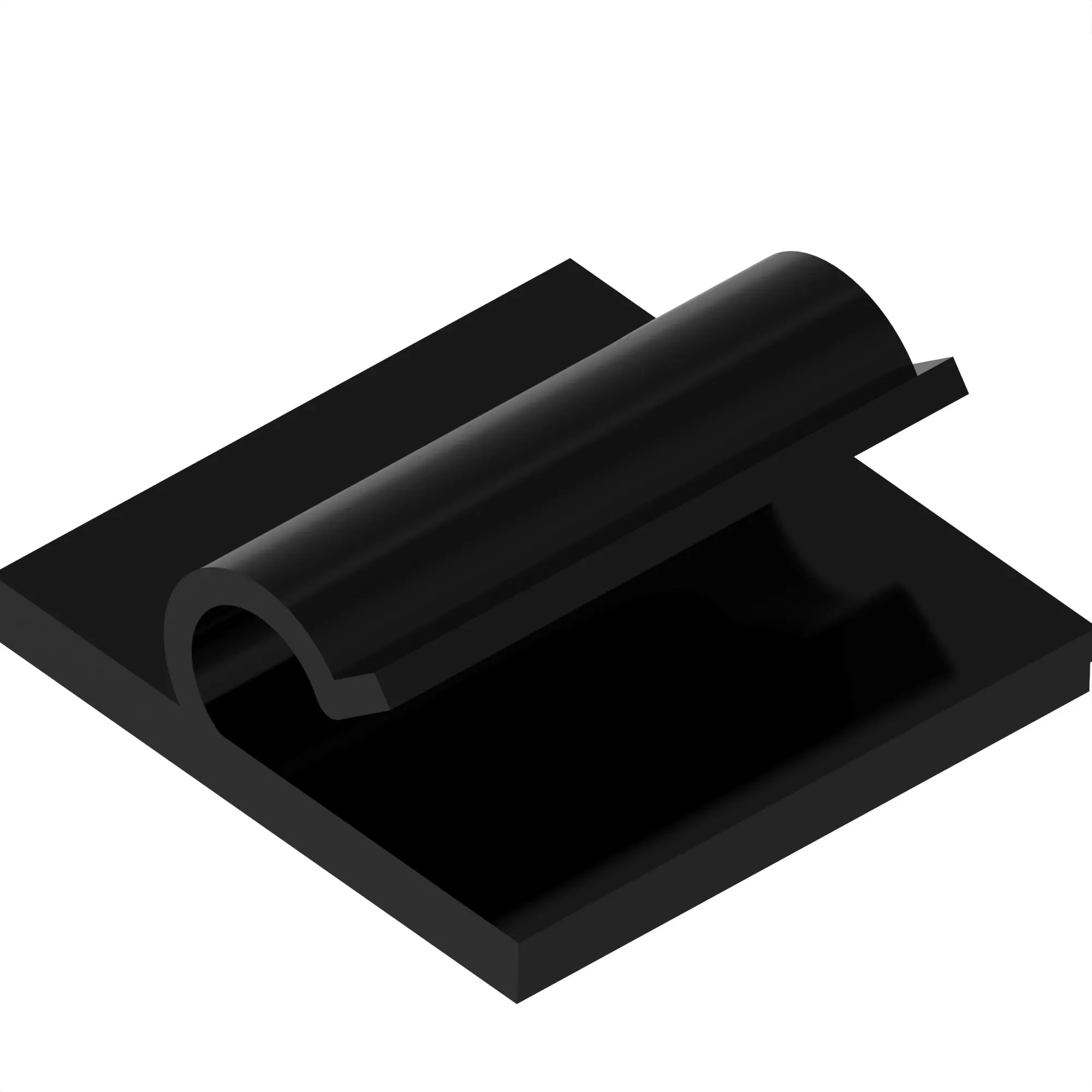 W46496: 3/16 inch Adhesive Backed Clip
