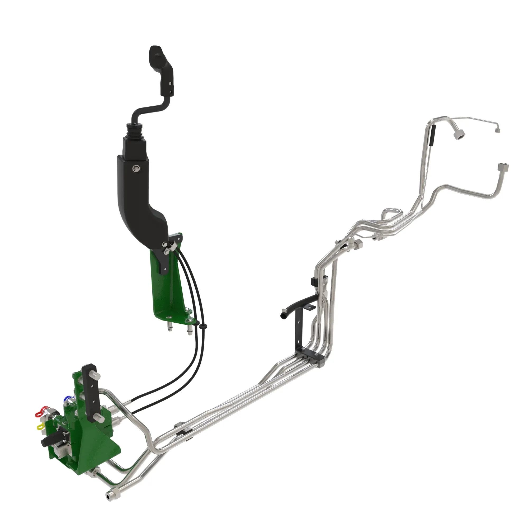 John Deere Dual Mid SCV with Joystick Control Kit - BSJ10396