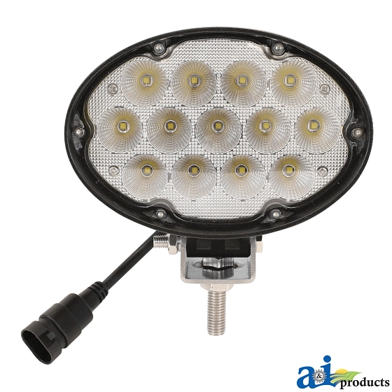 A&I Products Oval LED Work Light, 24 Volts - A-WL1250