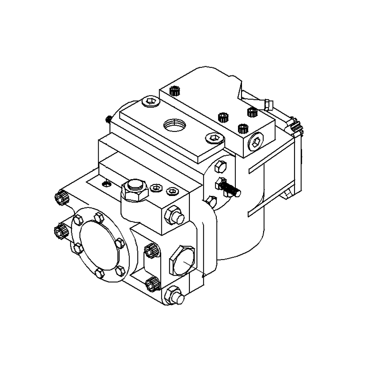 HYDRAULIC PUMP, PUMP-PV 100 L EDC A