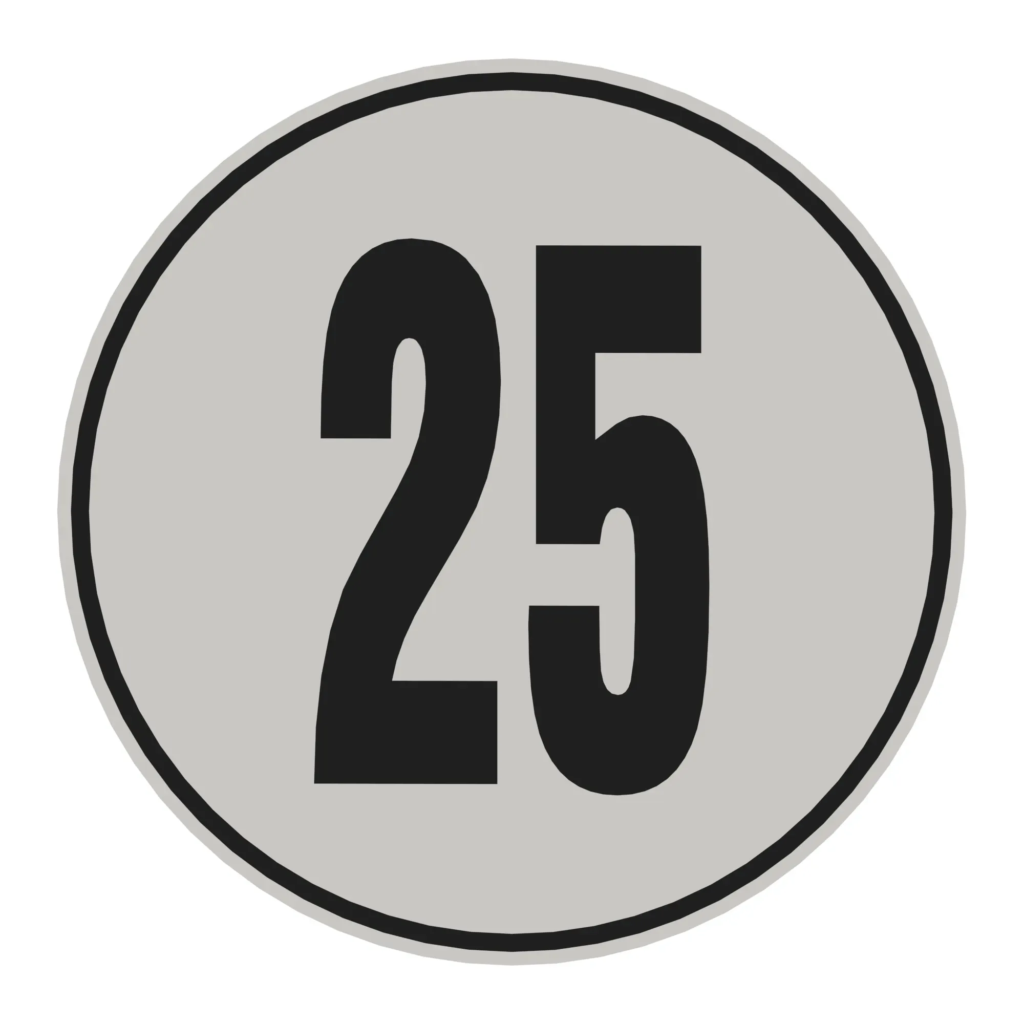 John Deere Speed Indicator Label - CQ38467