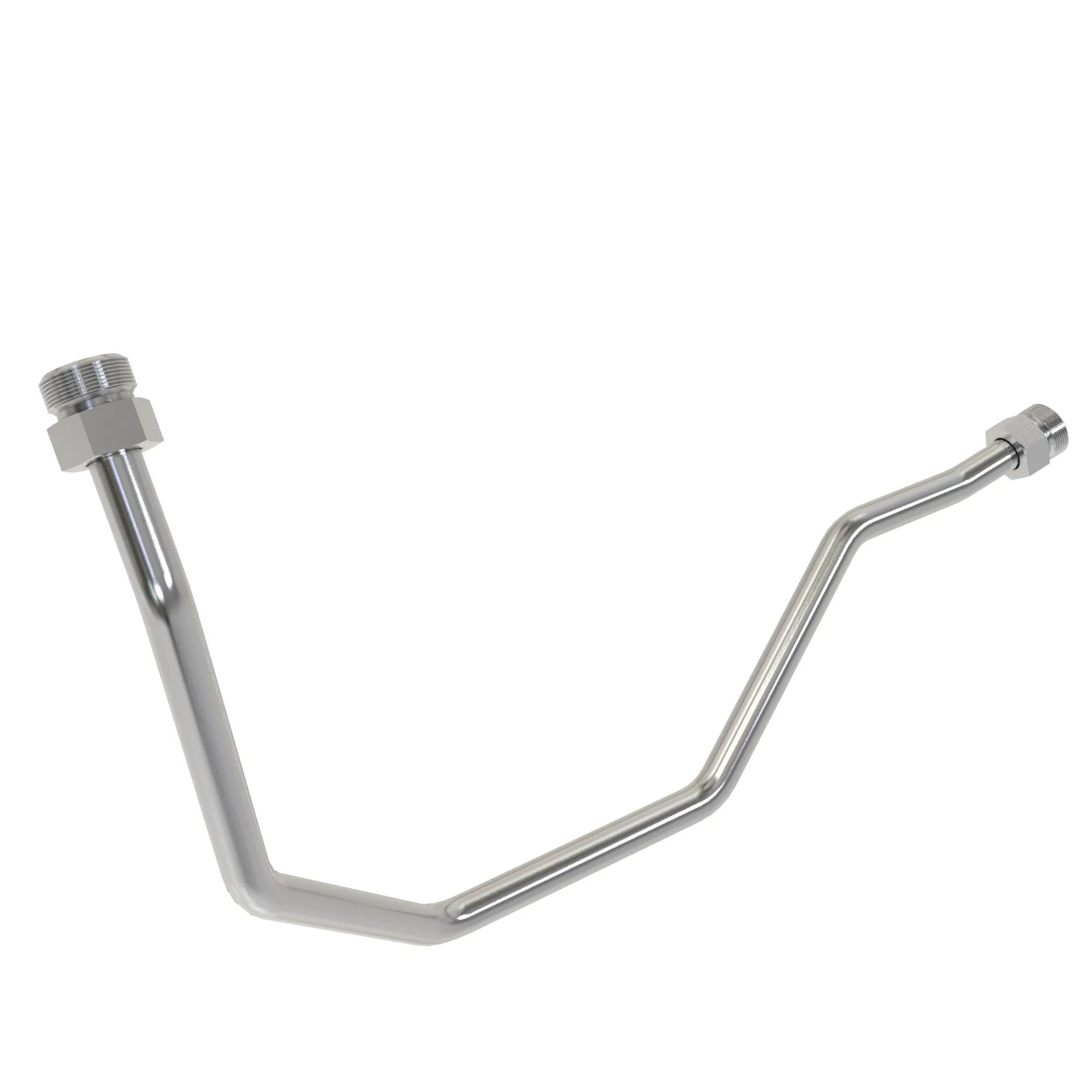 John Deere Steering Valve Supply Oil Line - RE572931