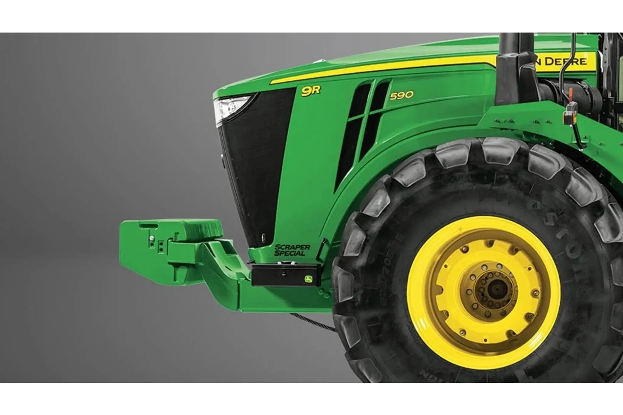 John Deere 590 ベーラー 農業機械現状販売 9R 590 Scraper Special Tractor | John Deere US