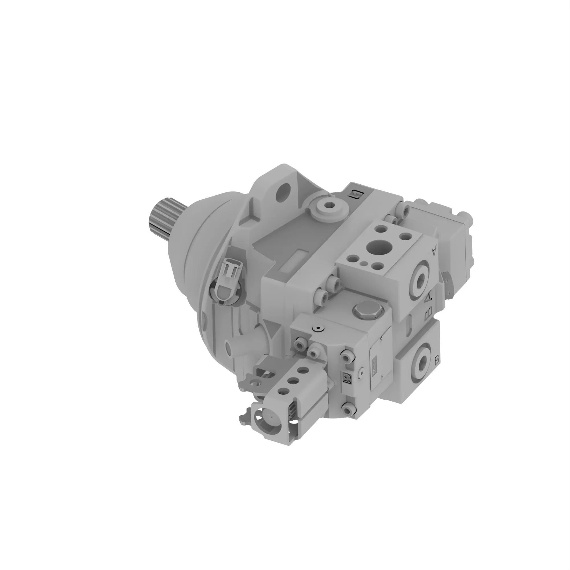 HYDRAULIC MOTOR, HYDRAULIC MOTOR, 8