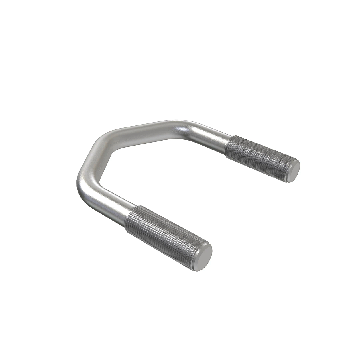 U-BOLT, 5/8"-11 V-BOLT, 3" SPAN, ZN