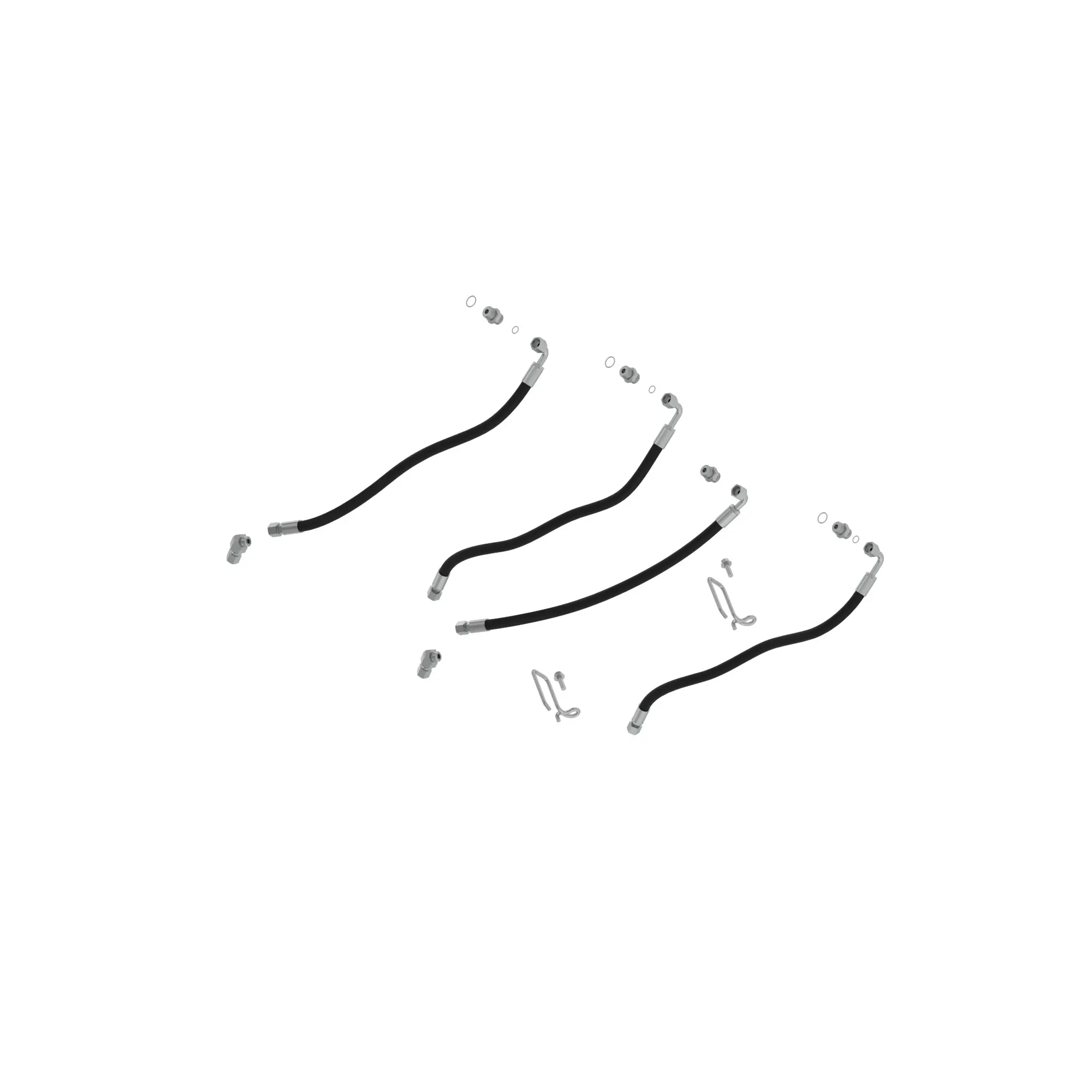 HOSE KIT, 2 FUNCTION HOSES AND PART