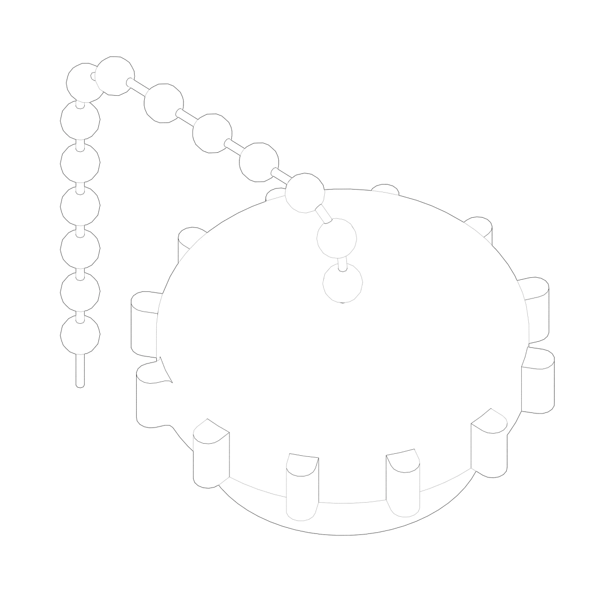 Cap, Ether Valve