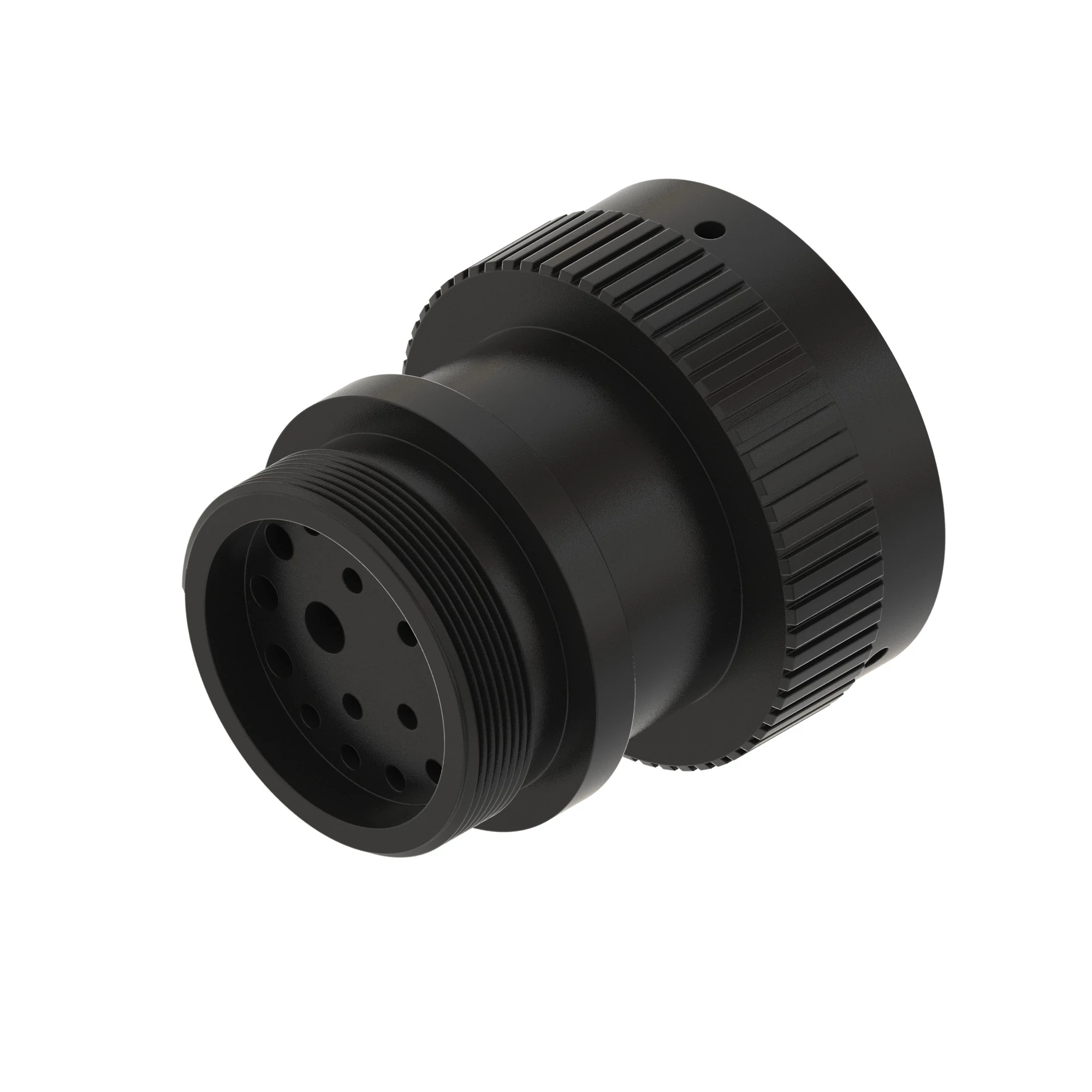 John Deere Black Internal Electrical Connector Housing, 18 Cavities - 57M10742