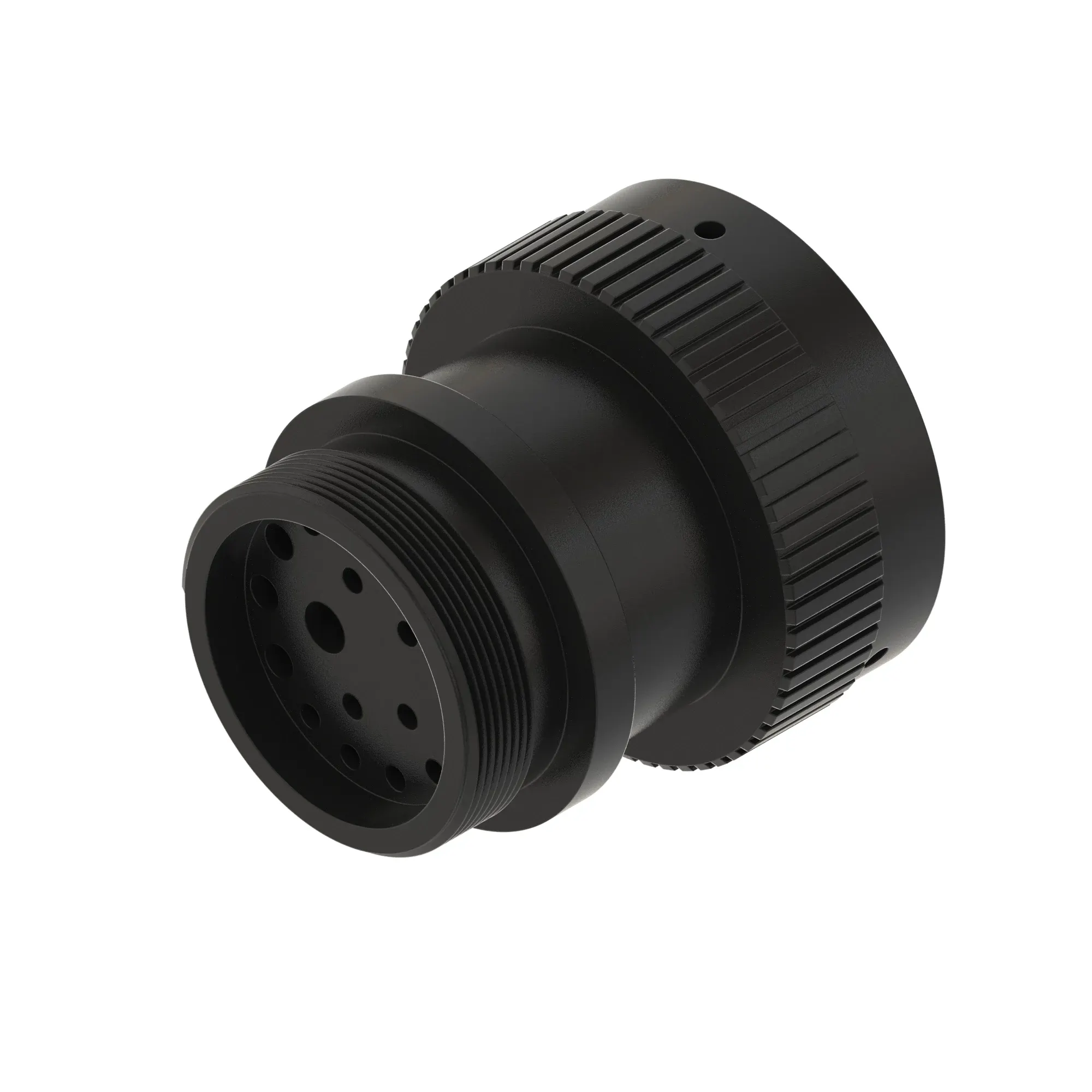 John Deere Black Internal Electrical Connector Housing, 18 Cavities - 57M10742