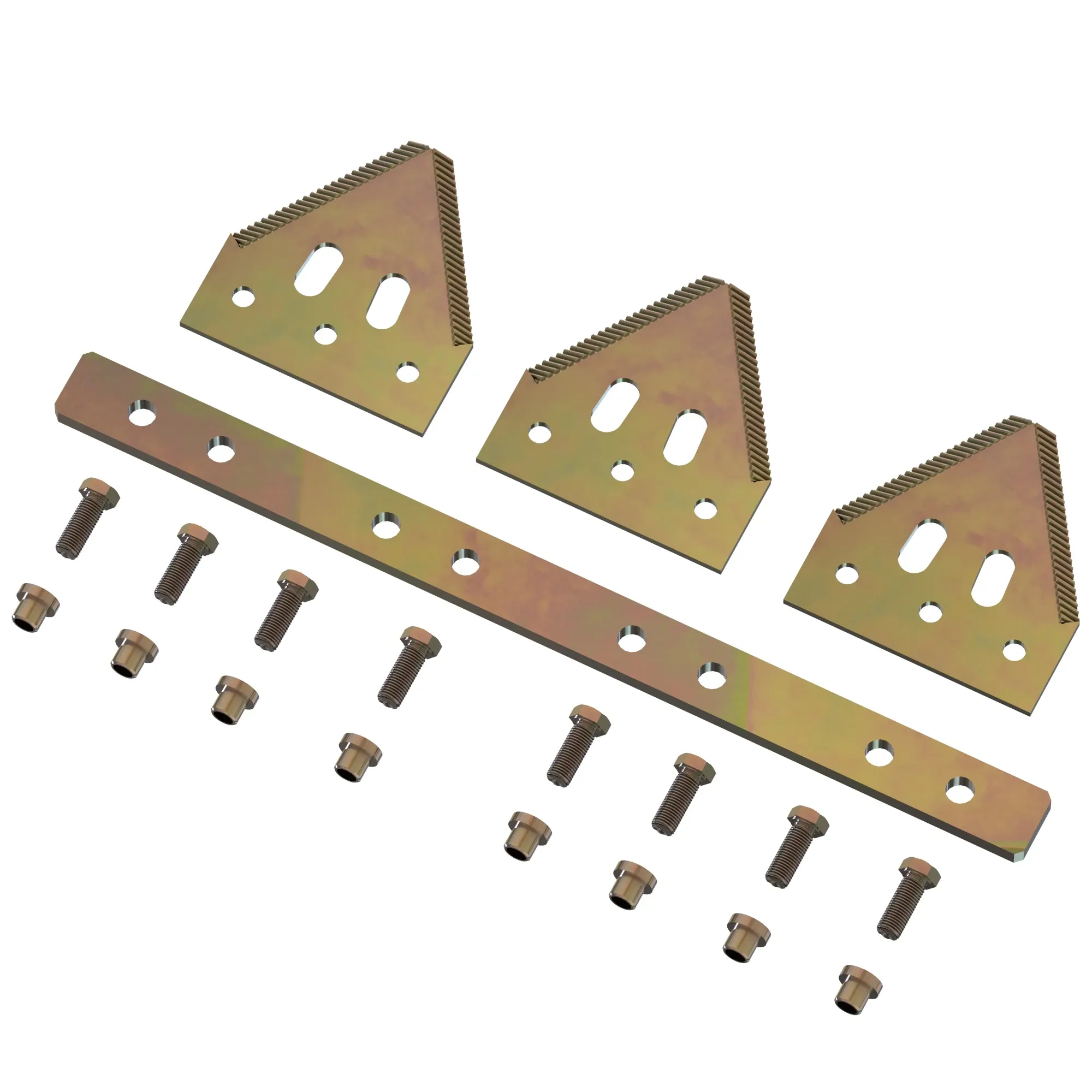 John Deere Cutterbar Head Section Complete Knife Kit - KXE10309