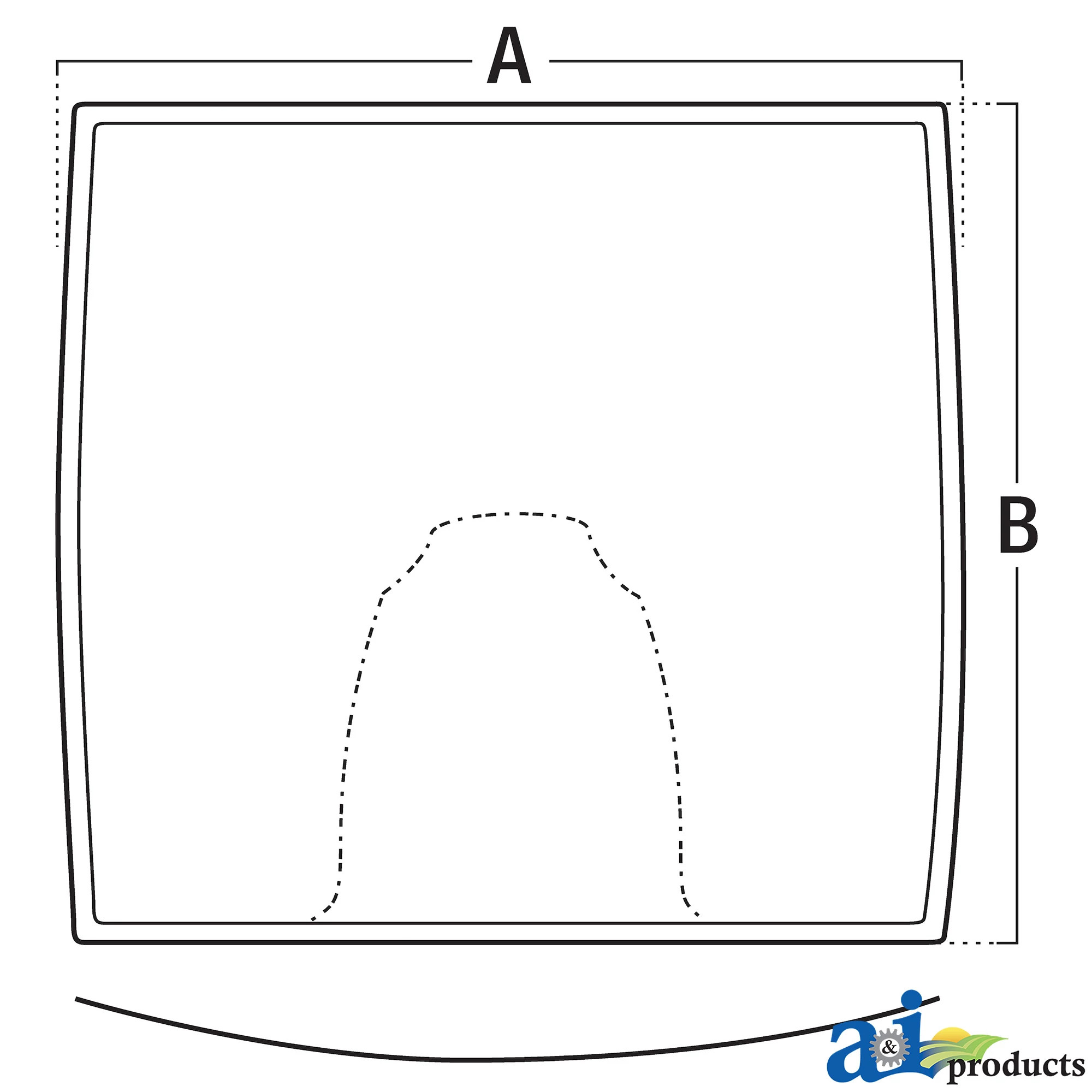 A&I Products Windshield - A-R553458