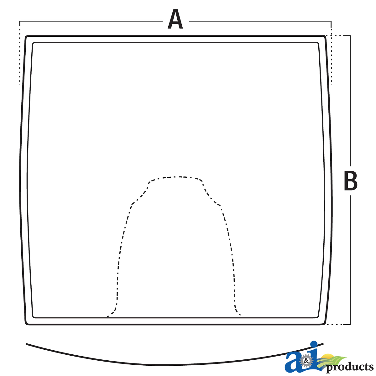 A&I Products Windshield - A-R553458