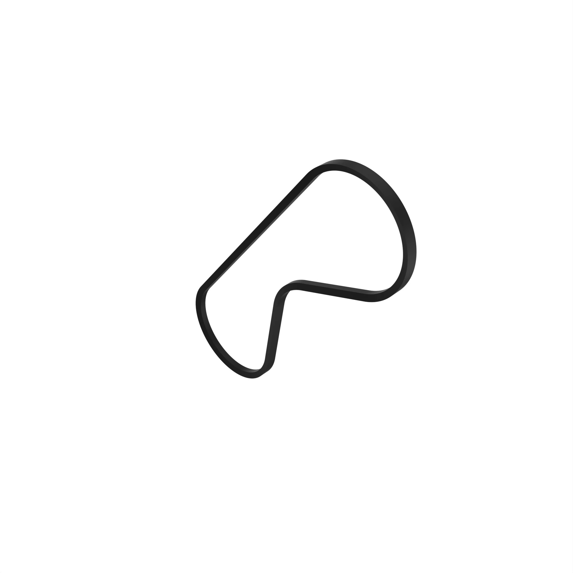 John Deere Vacuum Fan Drive V-Belt, Effective Length 1101 mm (43.3 inch) - HXE68016