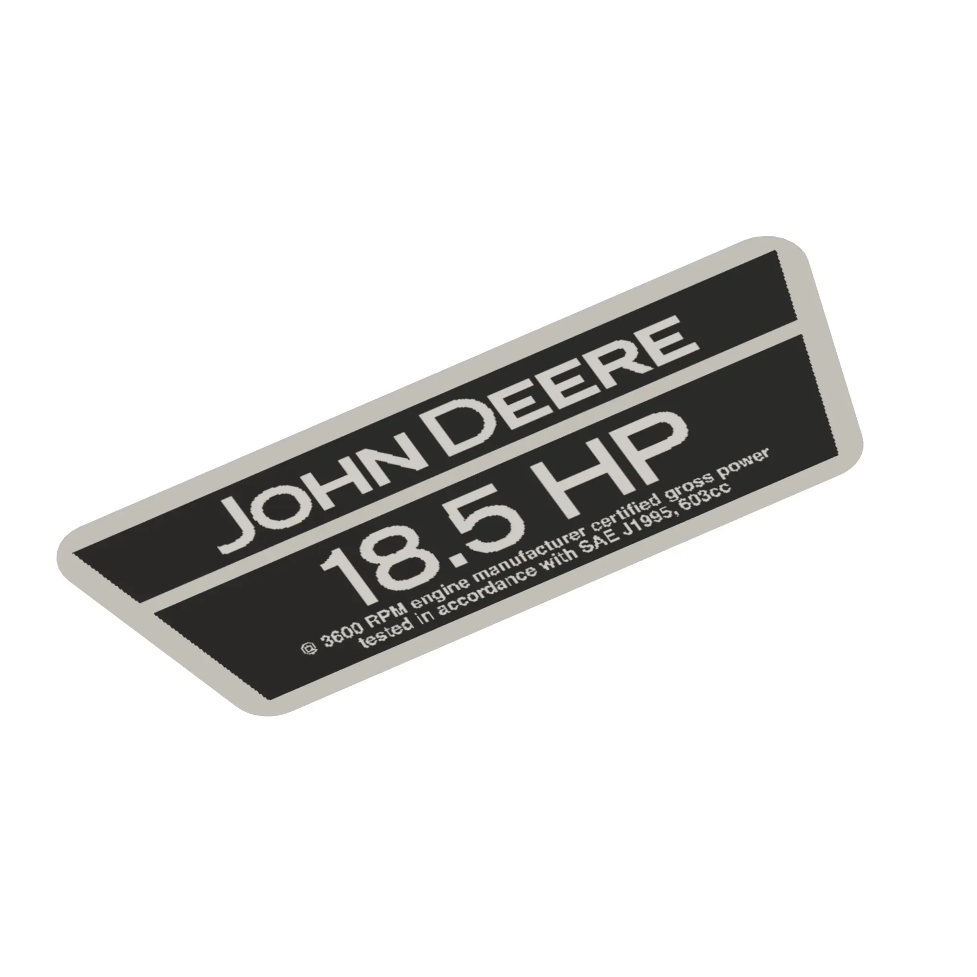 John Deere Label - TCU39791