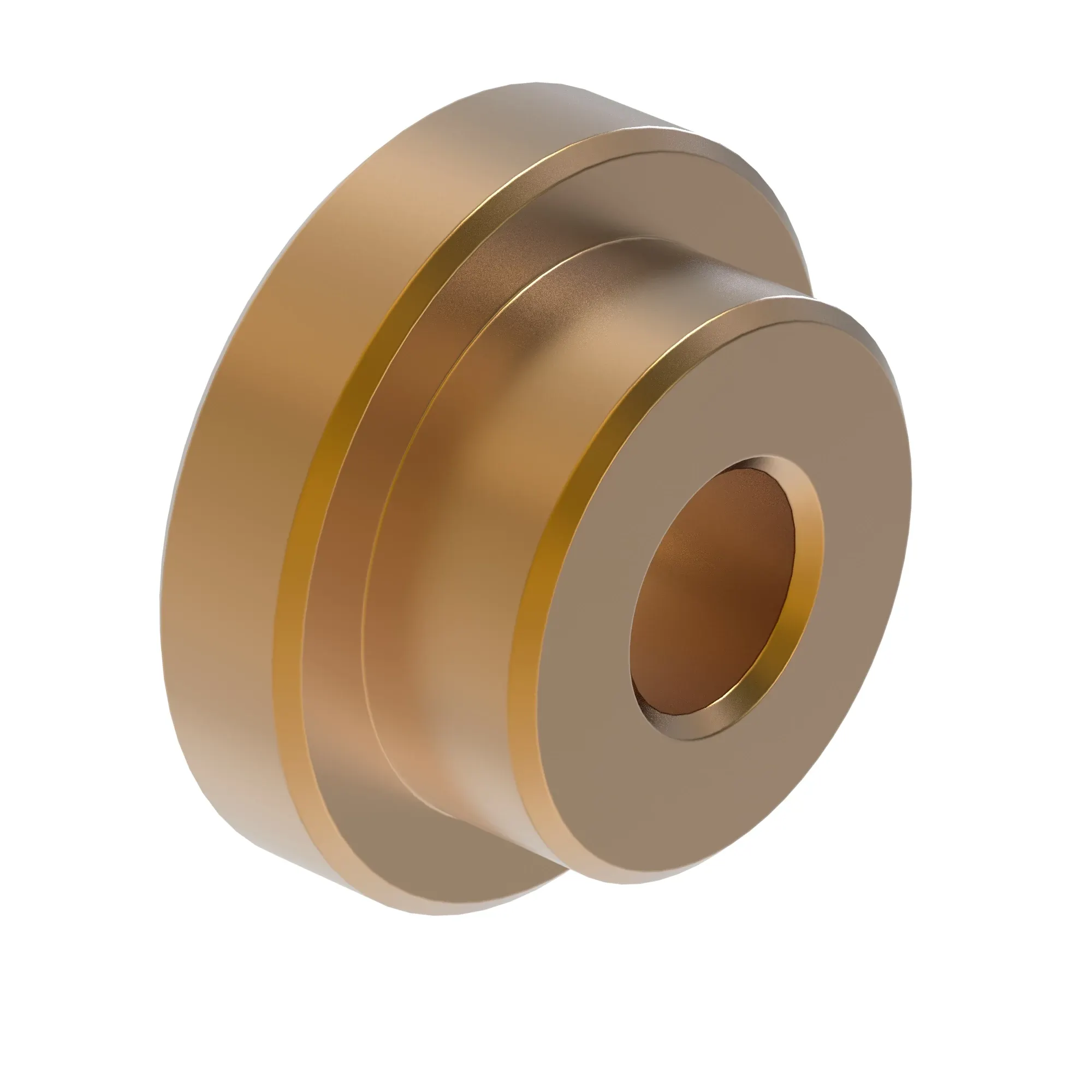 John Deere Cylindrical Flanged Alloy Bushing - F644053