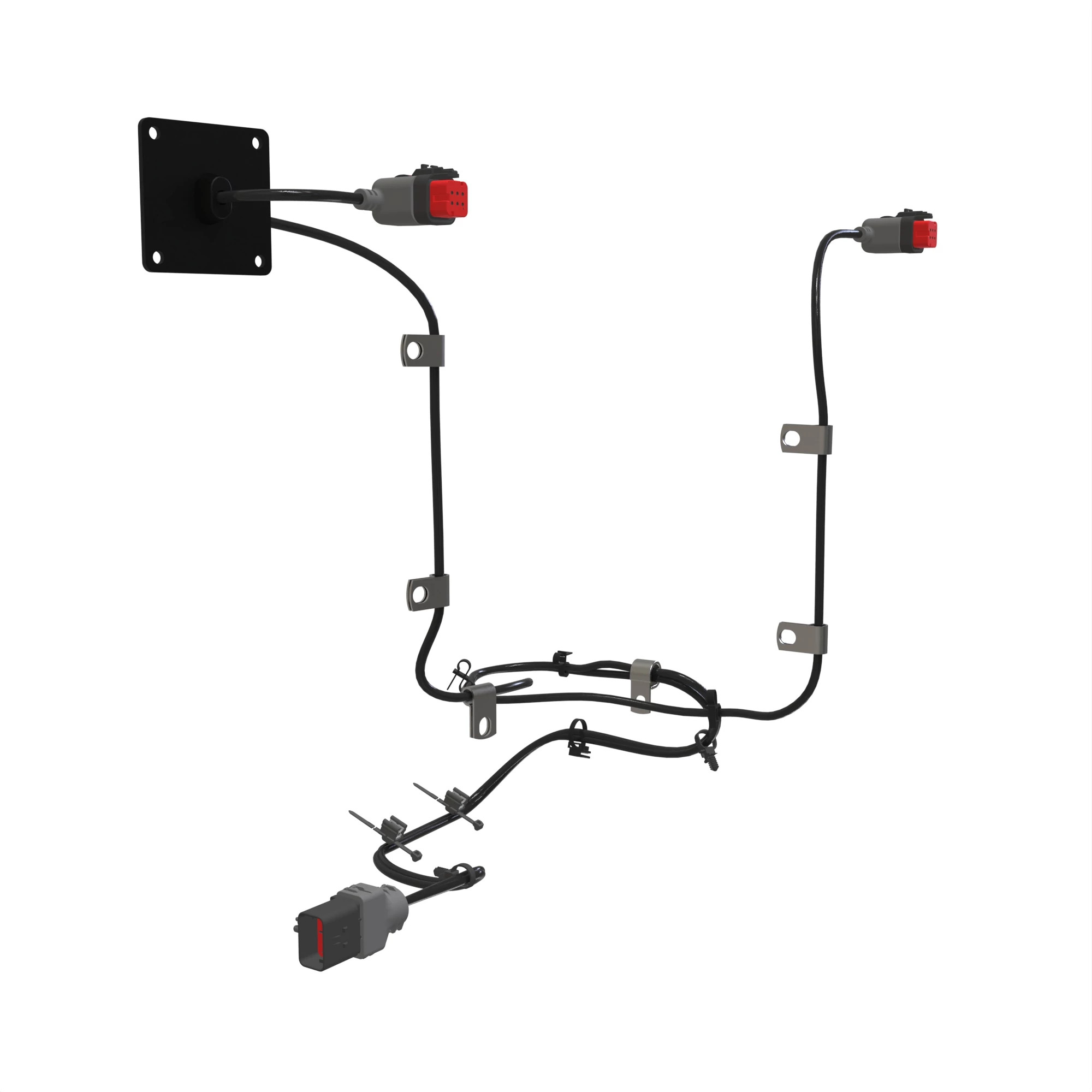 John Deere Remote Shoe Adjustment Wiring Harness - AXE69258