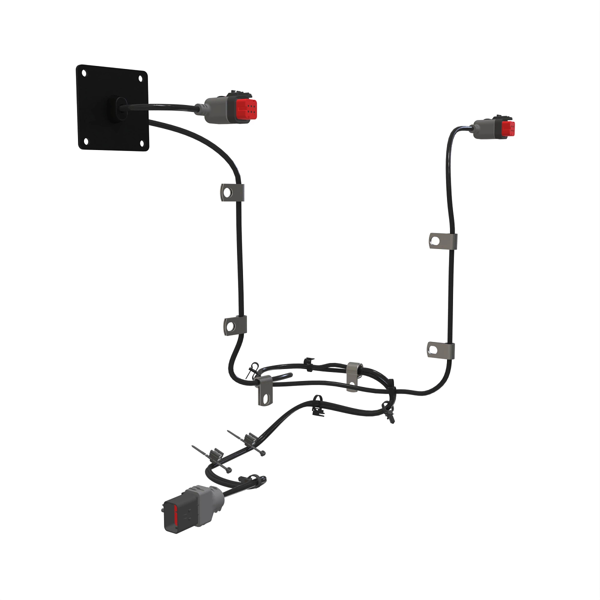 John Deere Remote Shoe Adjustment Wiring Harness - AXE69258