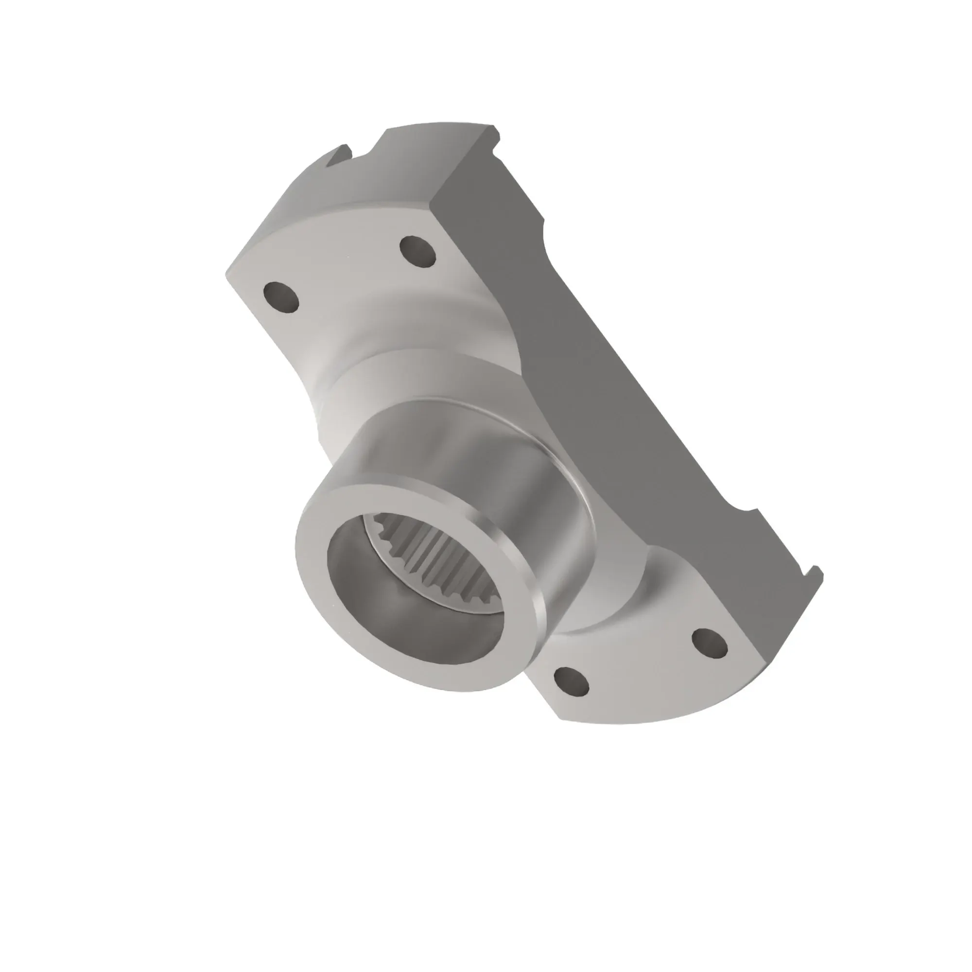 John Deere Front Axle Universal Joint Yoke - R571695