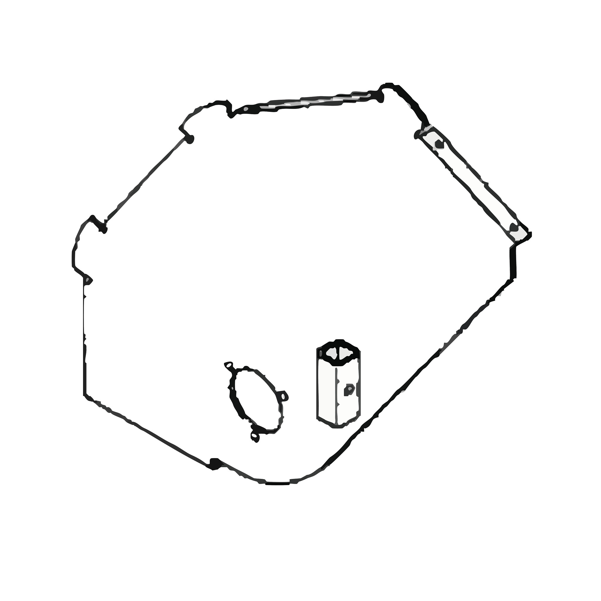 PLATE, LH SIDE
