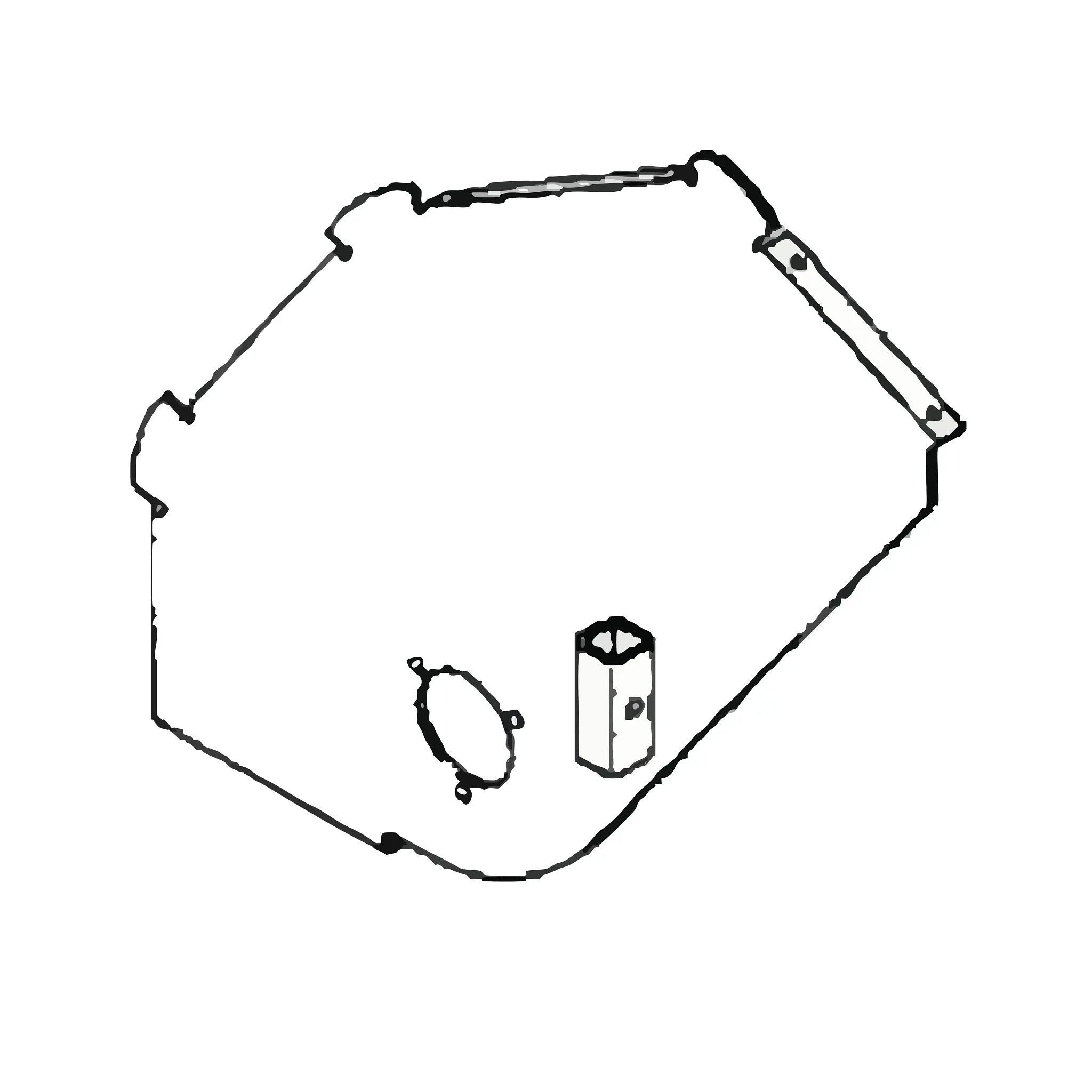 John Deere Side Plate, Left Side - M116435