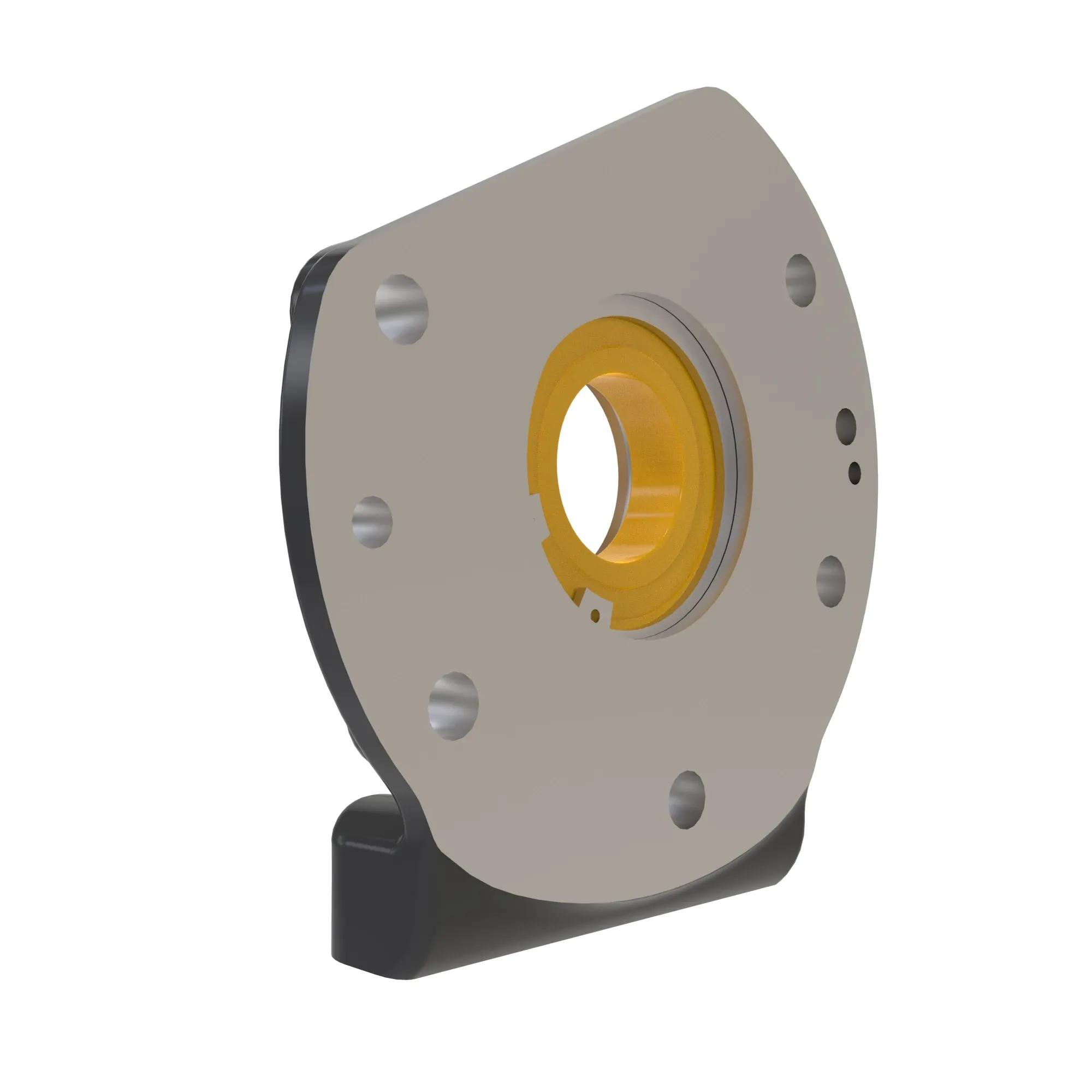AXLE SUPPORT, REAR W/ BEARING