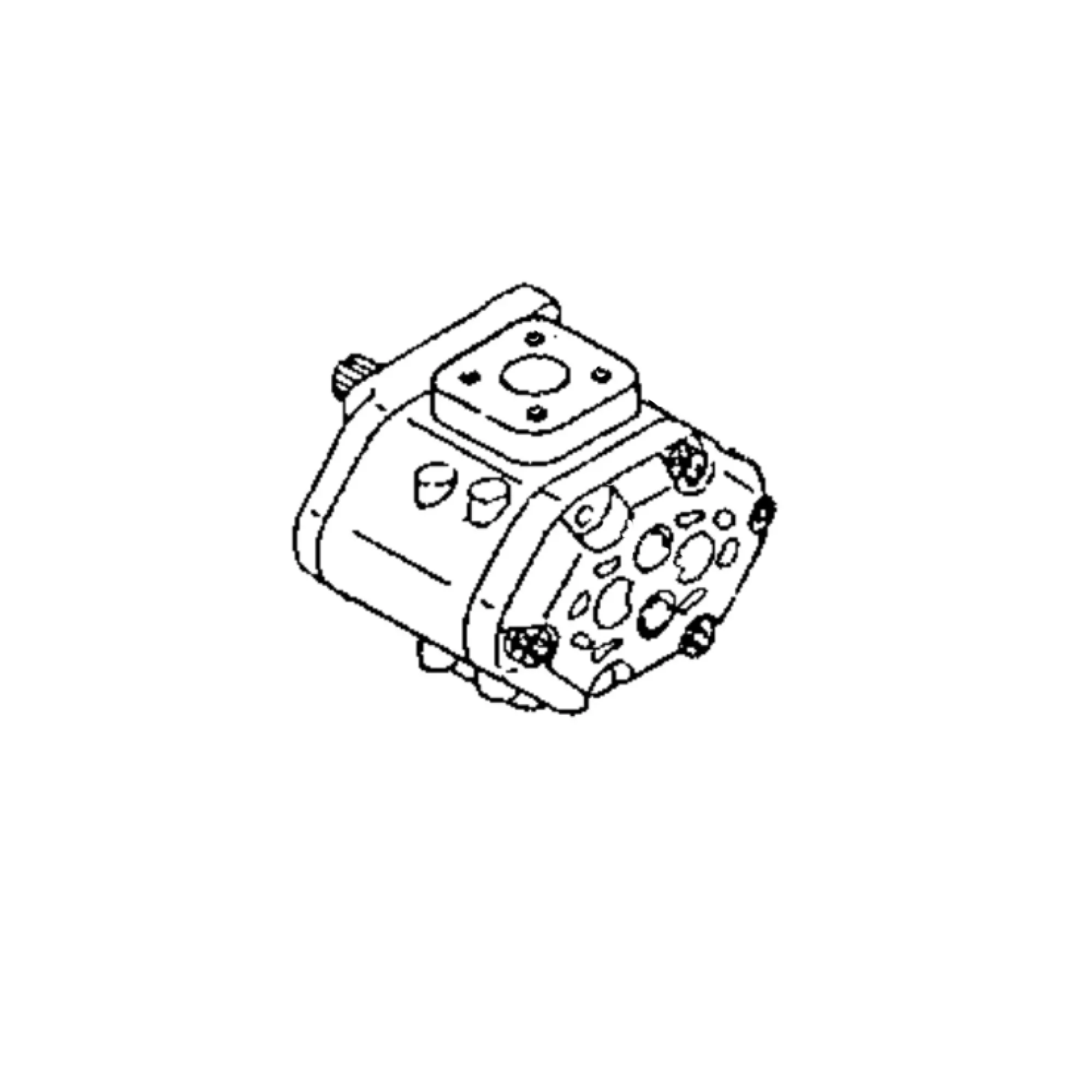 John Deere Hydraulic Pump - AM877525