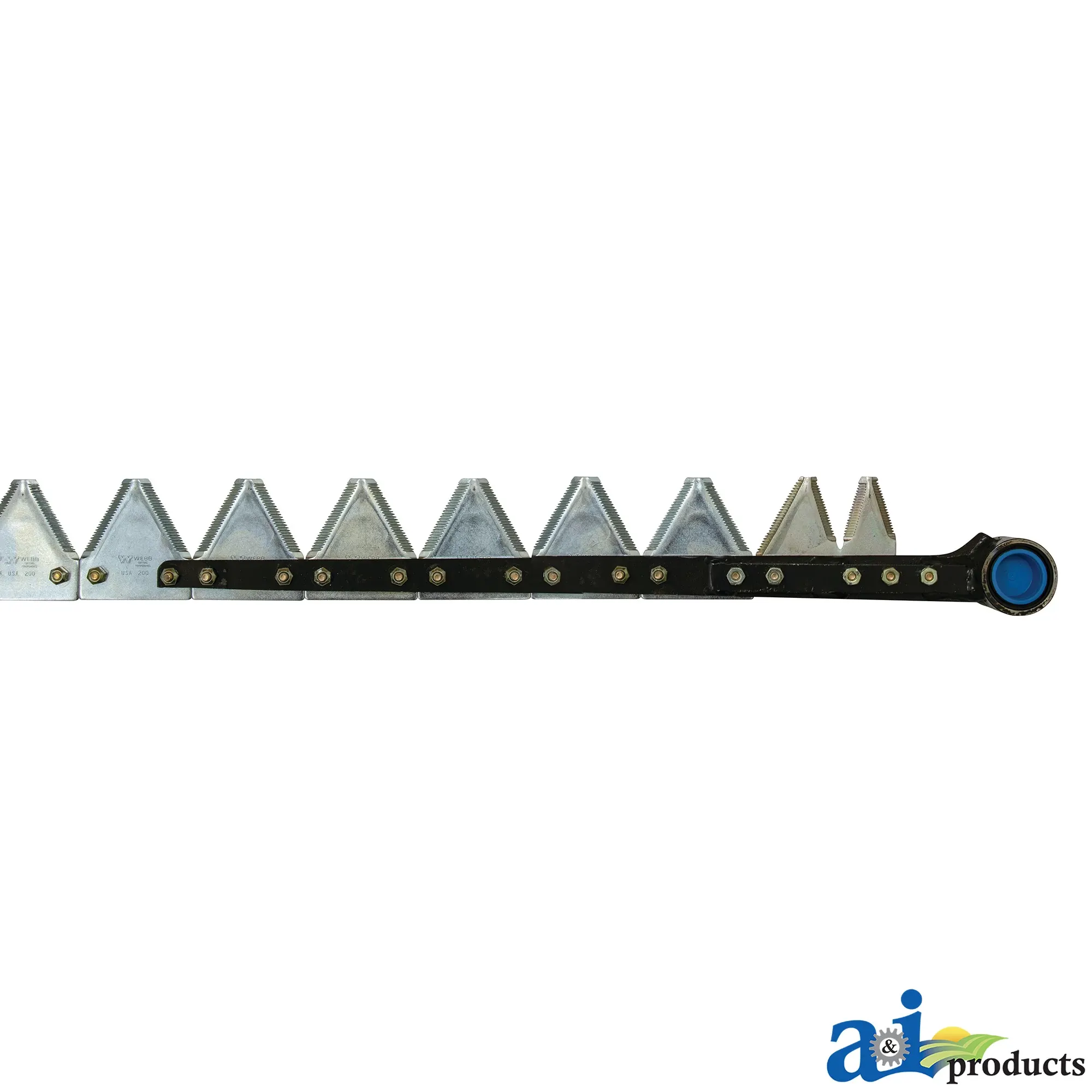 A&I Products Right Side Overserrated Cutterbar, 12 Feet - A-AE48720
