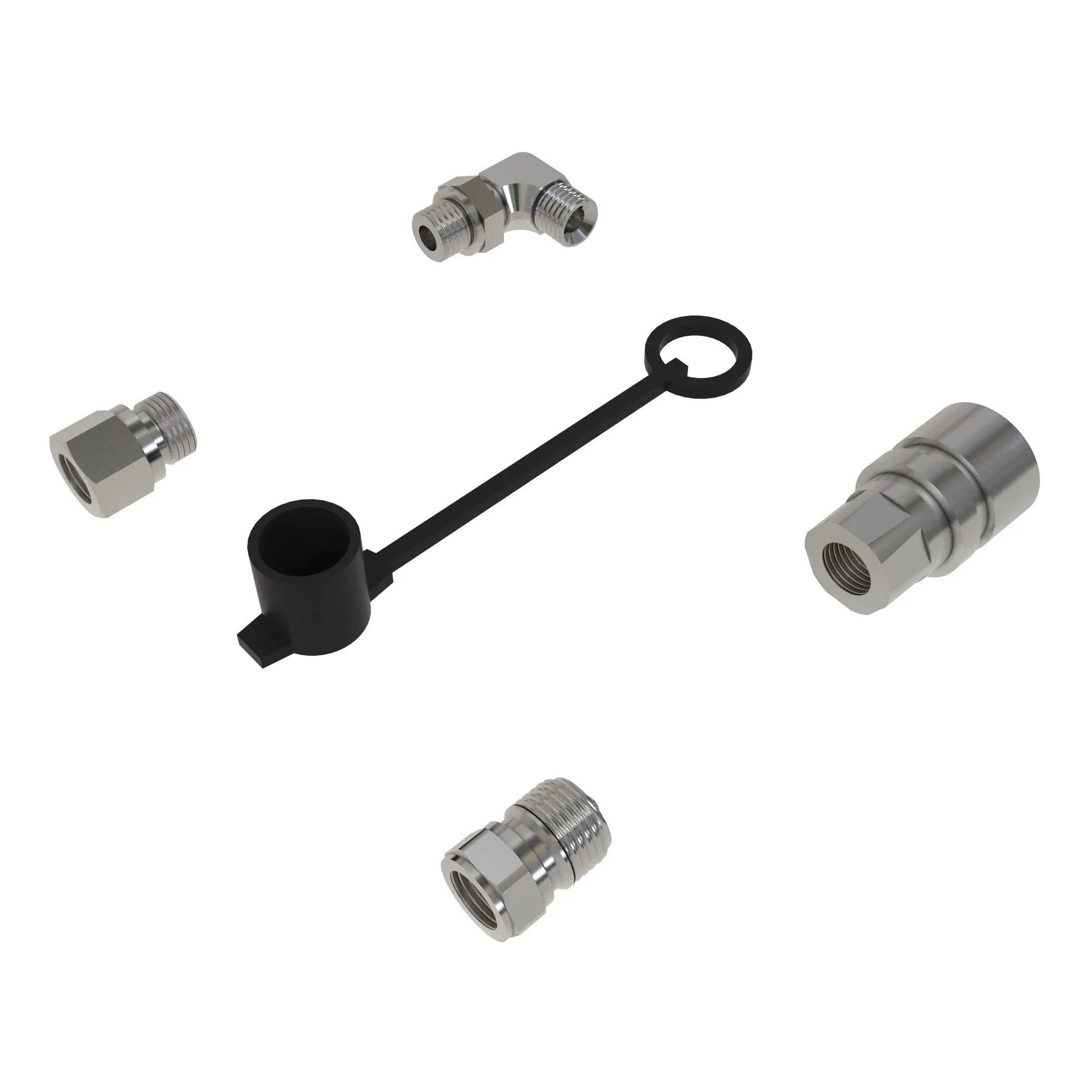 John Deere Pump Lubrication Fitting Kit - F698878