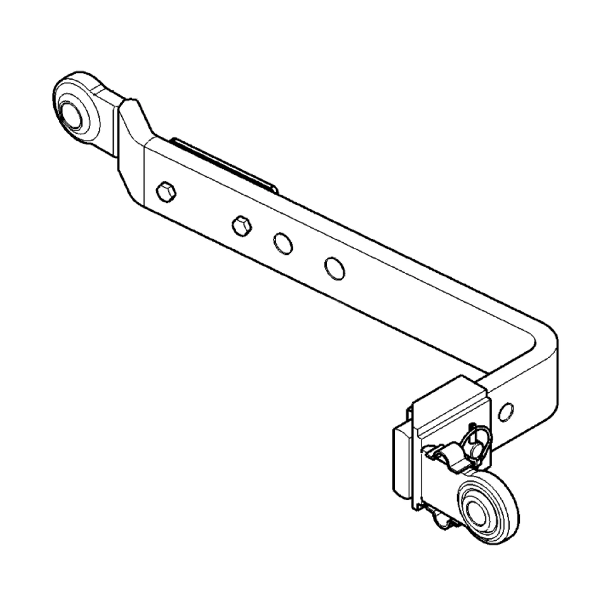 John Deere Ball Type with Adjustment and Wear Plate Draft Link - ER440784