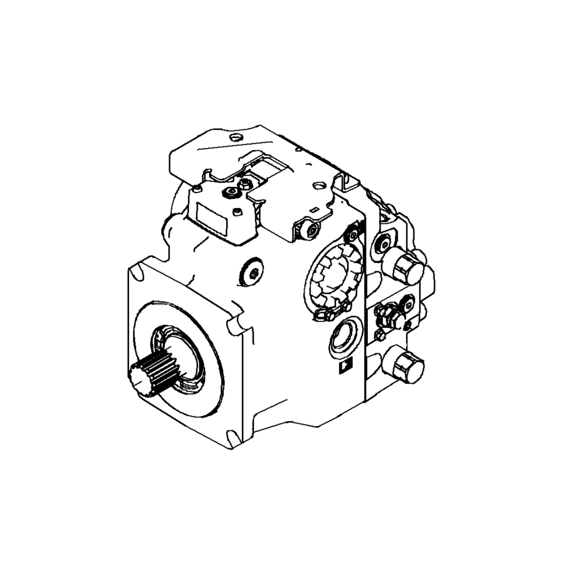 John Deere Hydrostatic Pump - AT496717