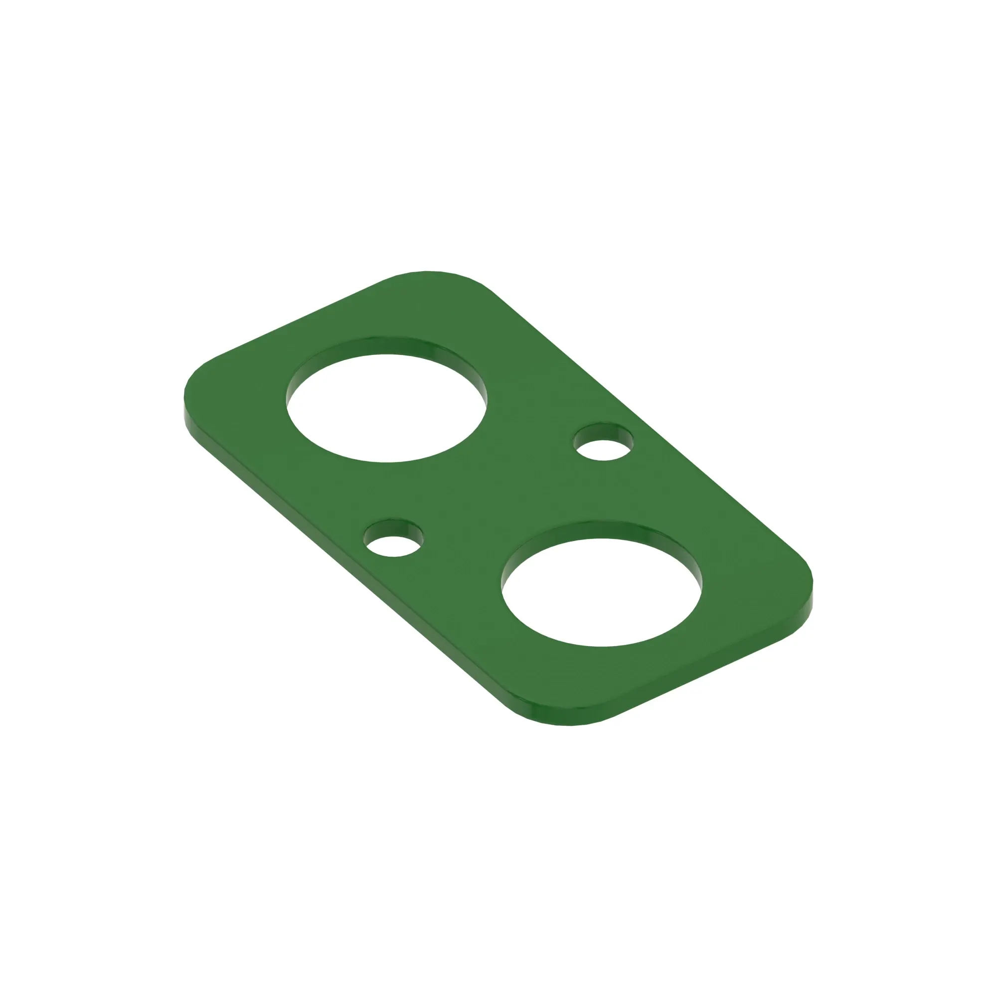 John Deere Front Aux Coupler Plate Bracket - R309230