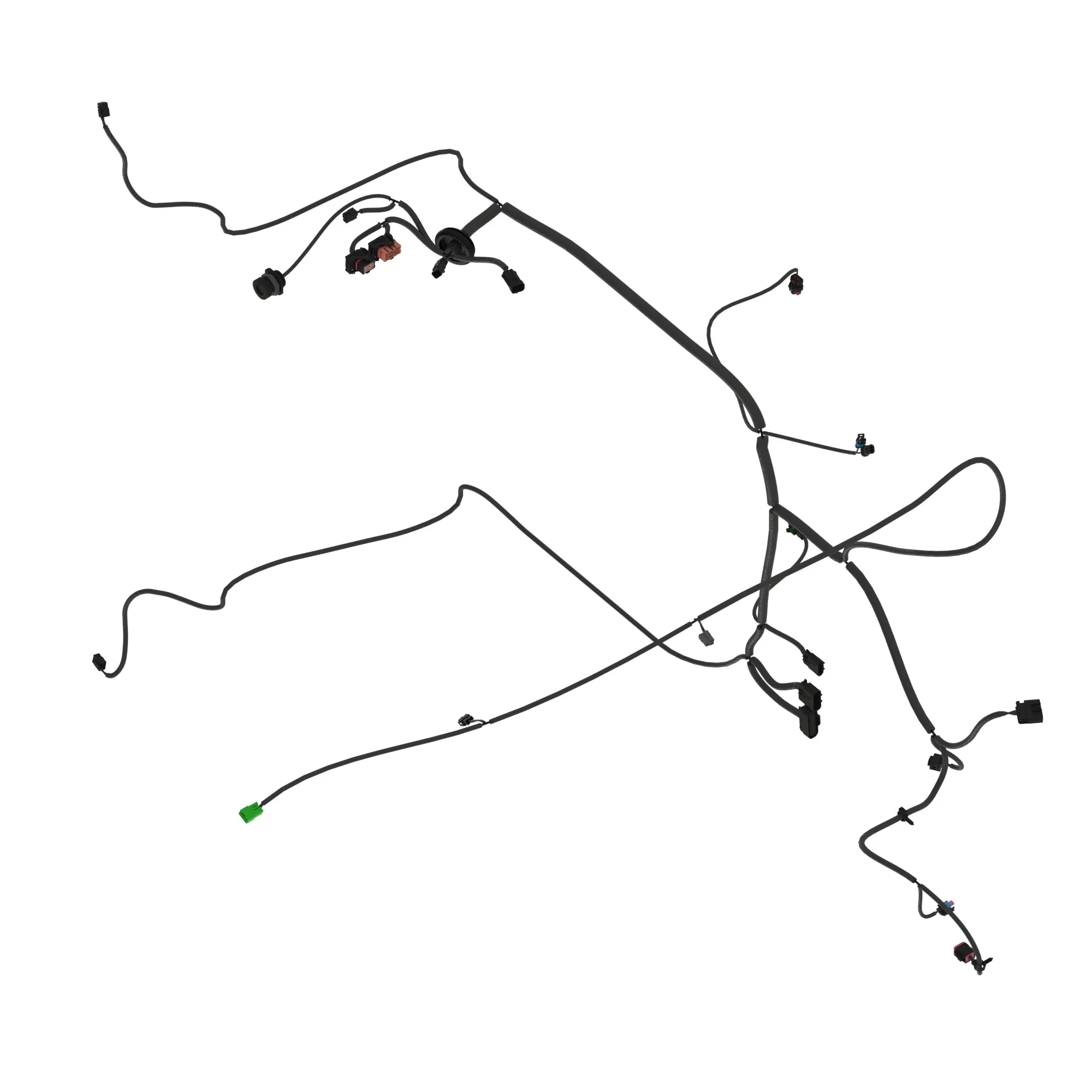 John Deere Cab Wiring Harness - SJ34206