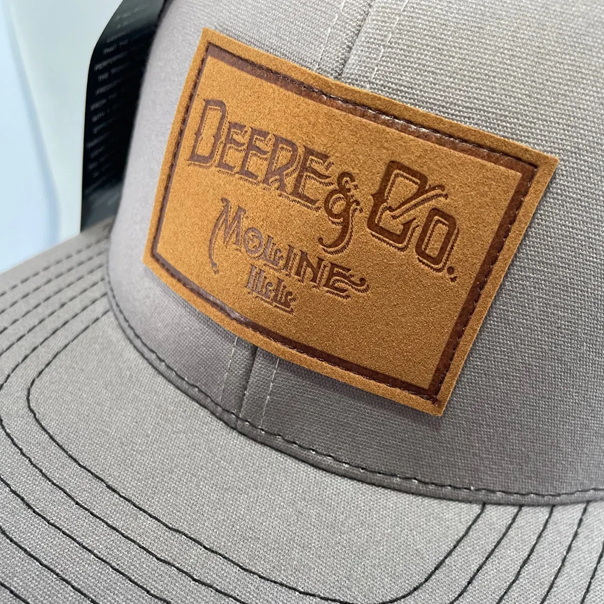 Deere & Co. Faux Suede Patch Hat | Vintage Collection 