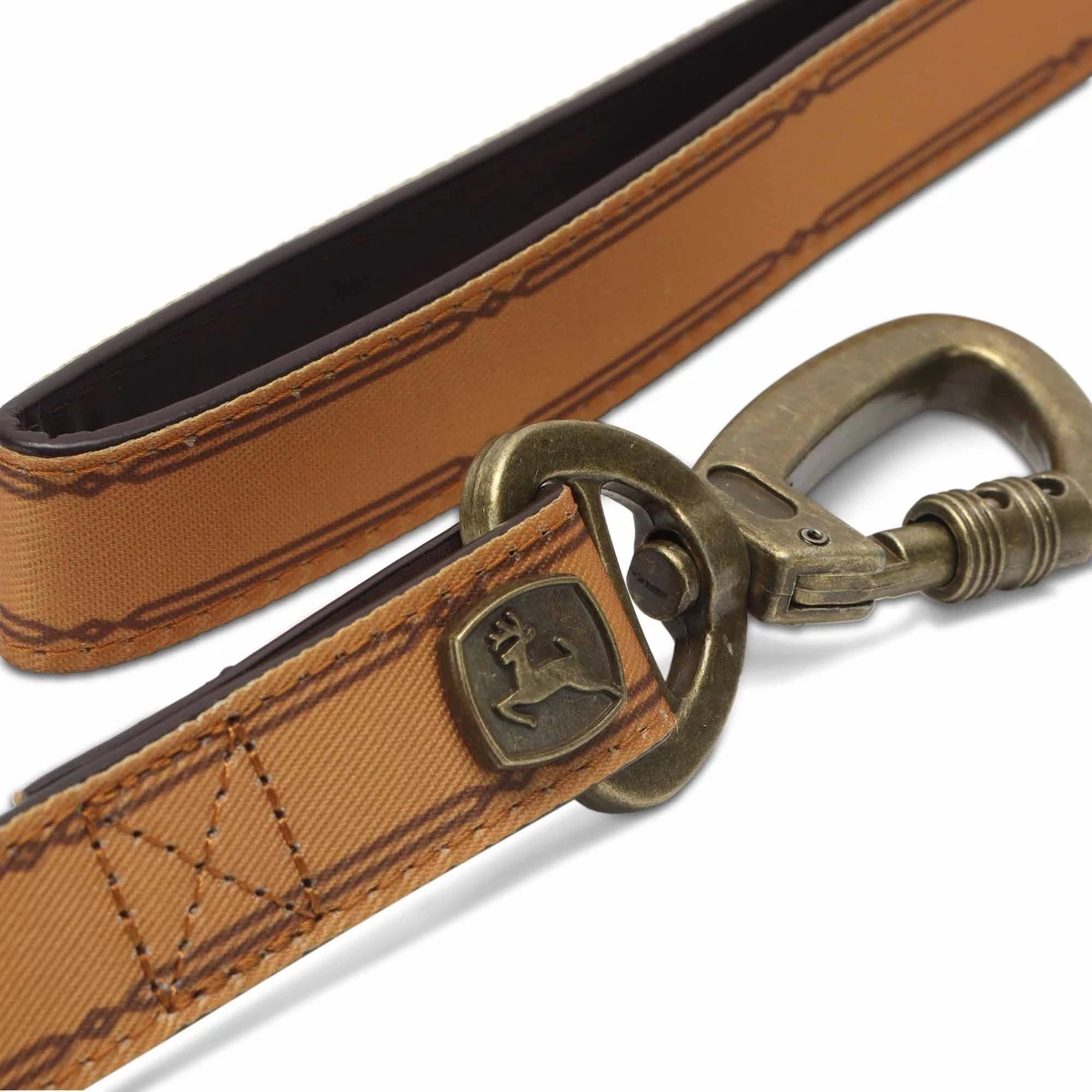 Brown Leather 5ft Dog Leash