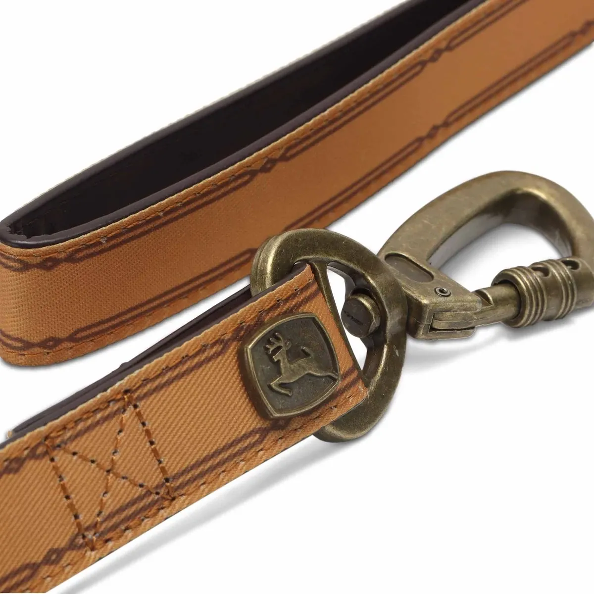 Brown Leather 5ft Dog Leash