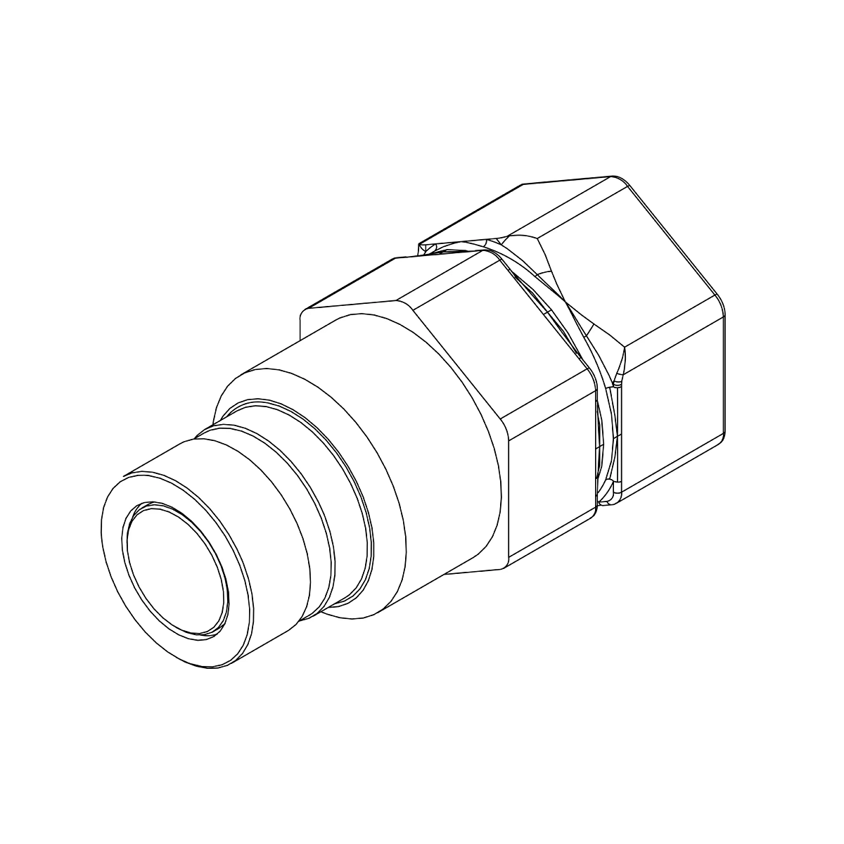 Quick Coupler, Q/Cplr 3/4 Ffm-Orb-H