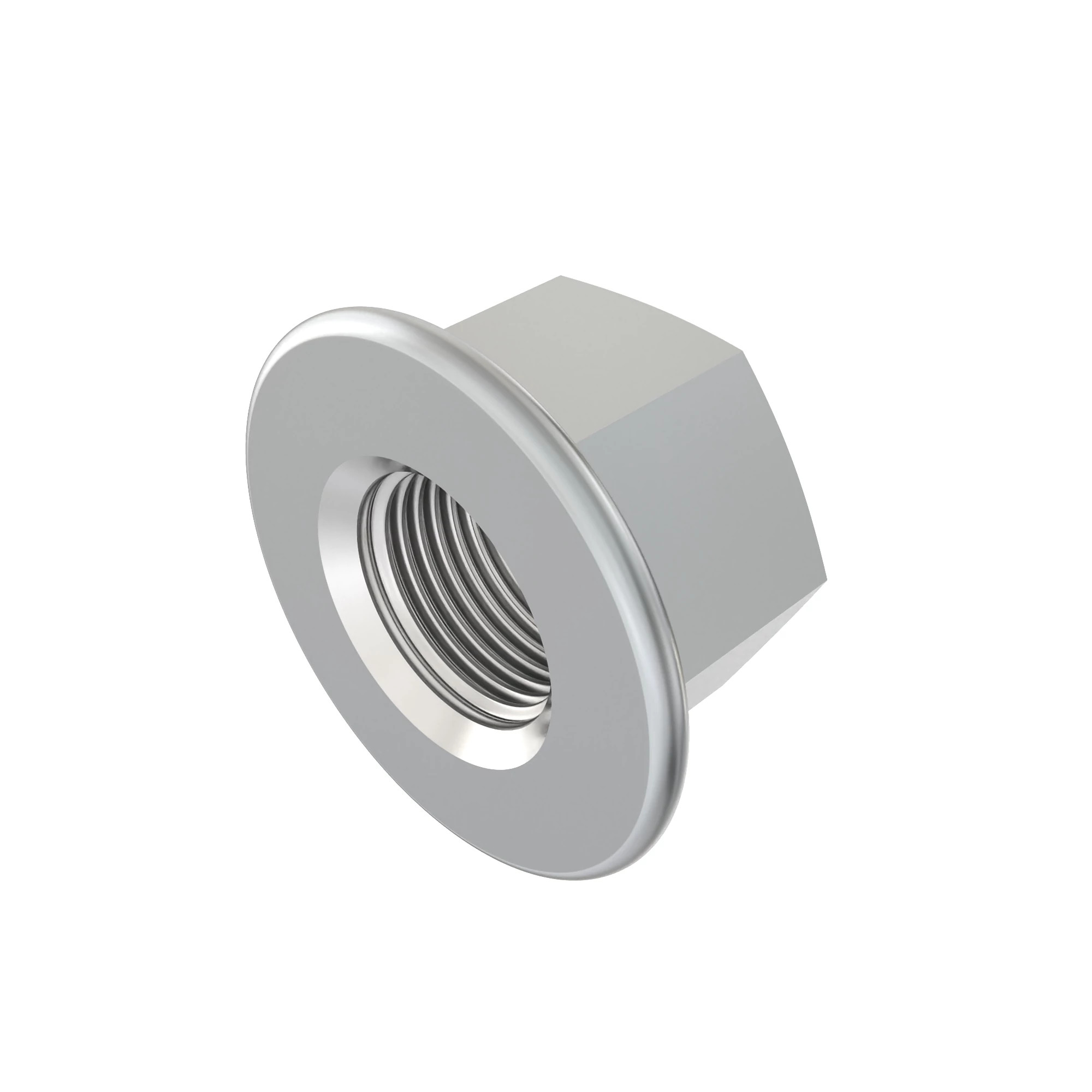 NUT, METRIC, HEX FL, SELF LOCKING
