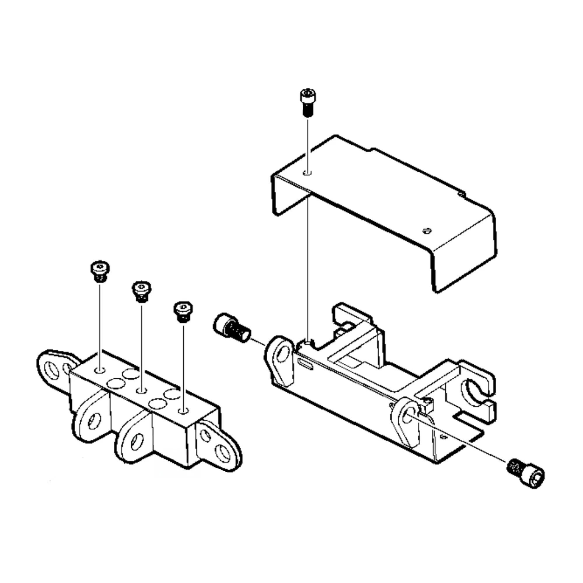 John Deere Antenna Bracket - F633616
