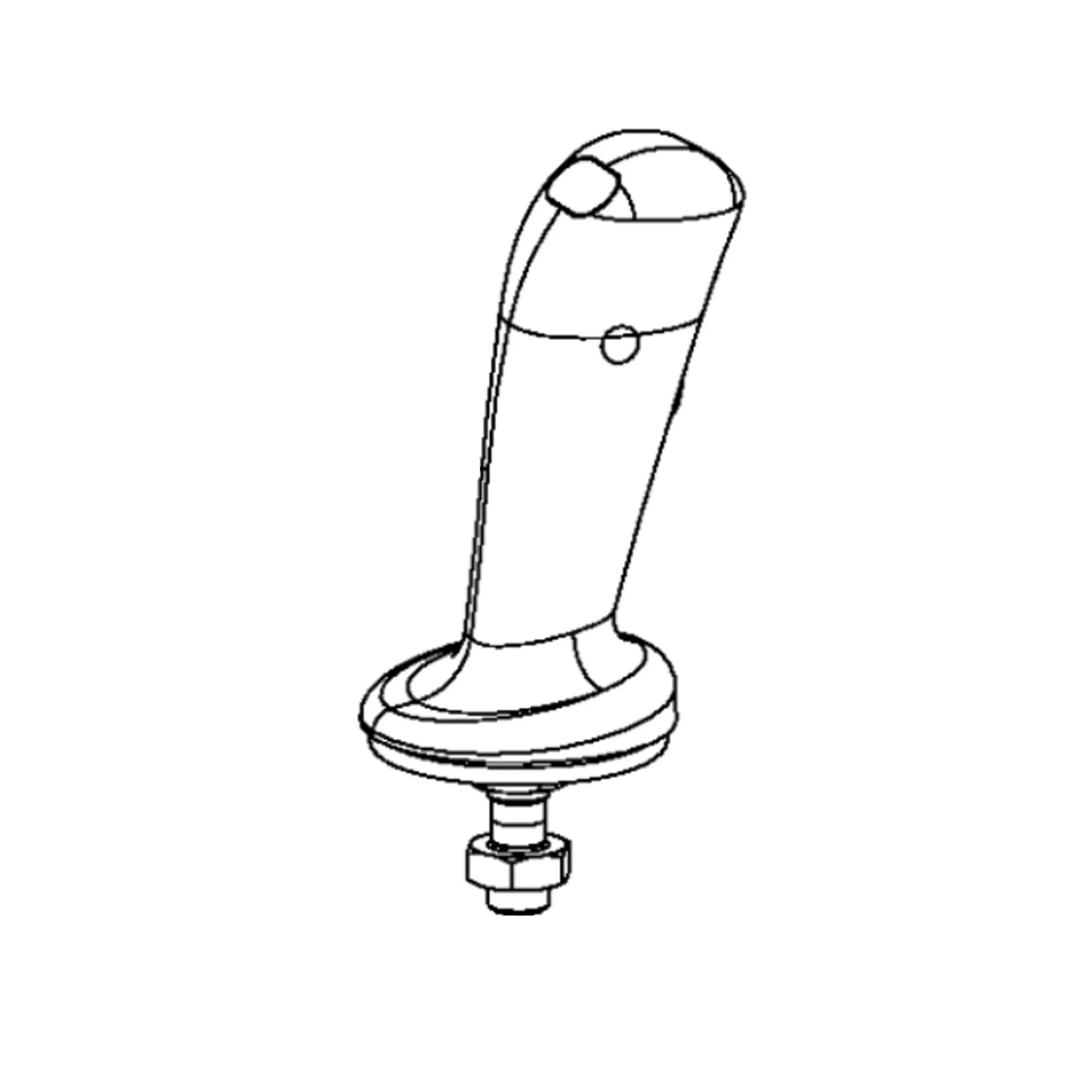 John Deere Right Side Pilot Controller Valve Handle - AT198774