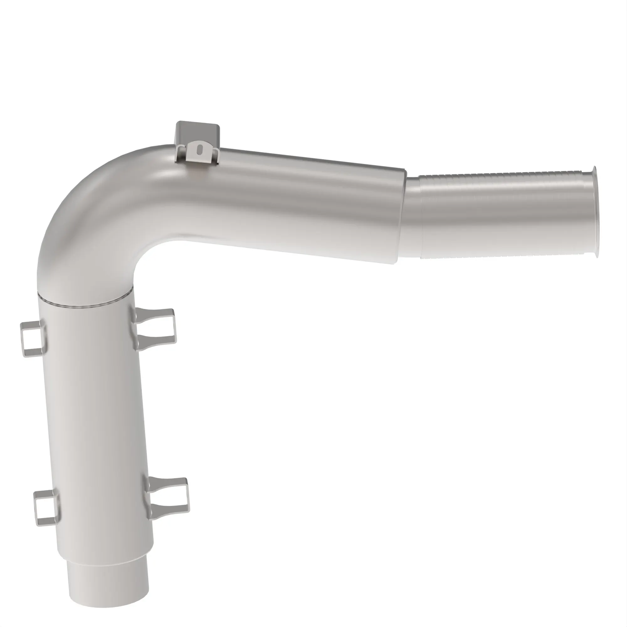EXHAUST PIPE, TURBO, 9RT STG2