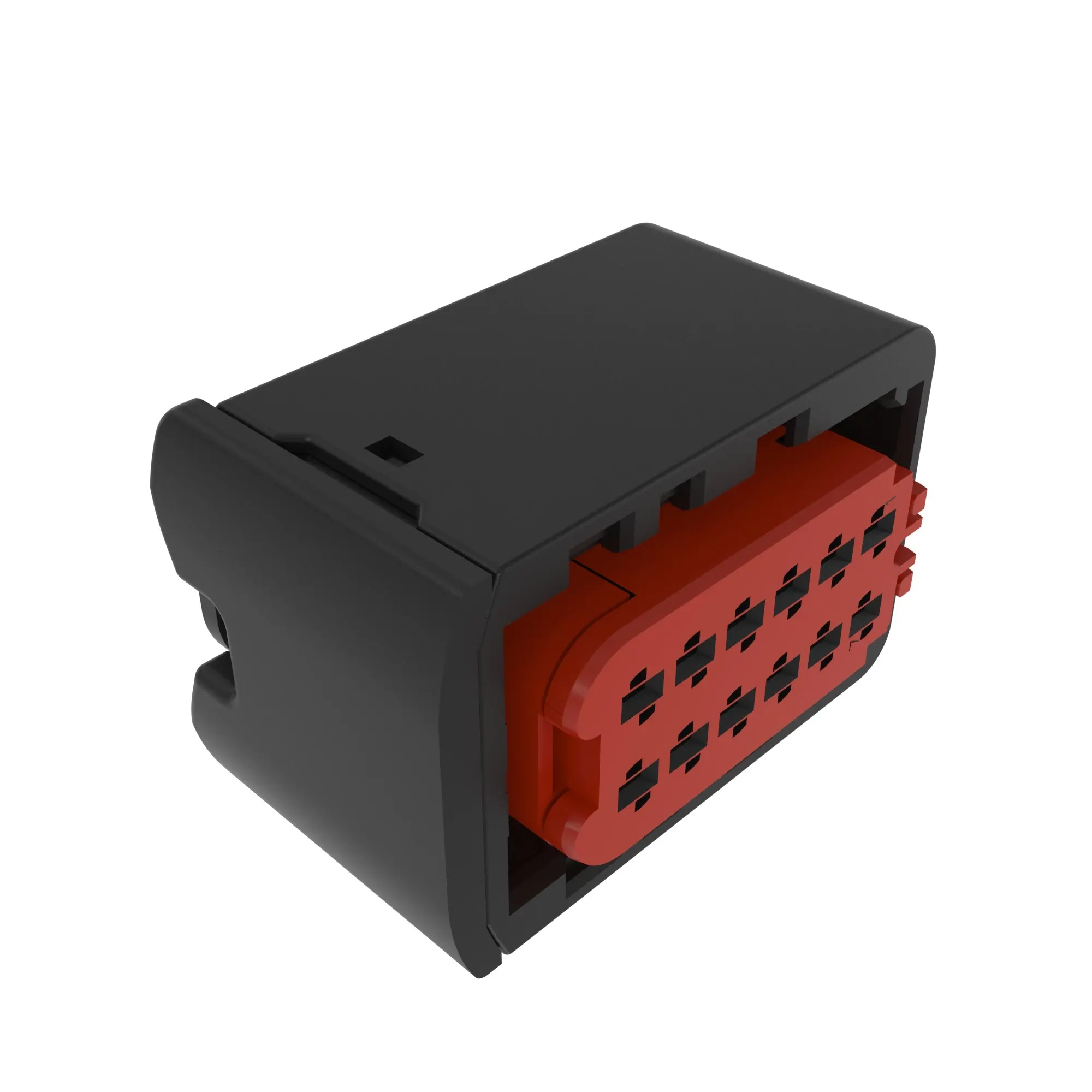 CONN TYCO HDSCS 12W F SLD BLK PLSTC