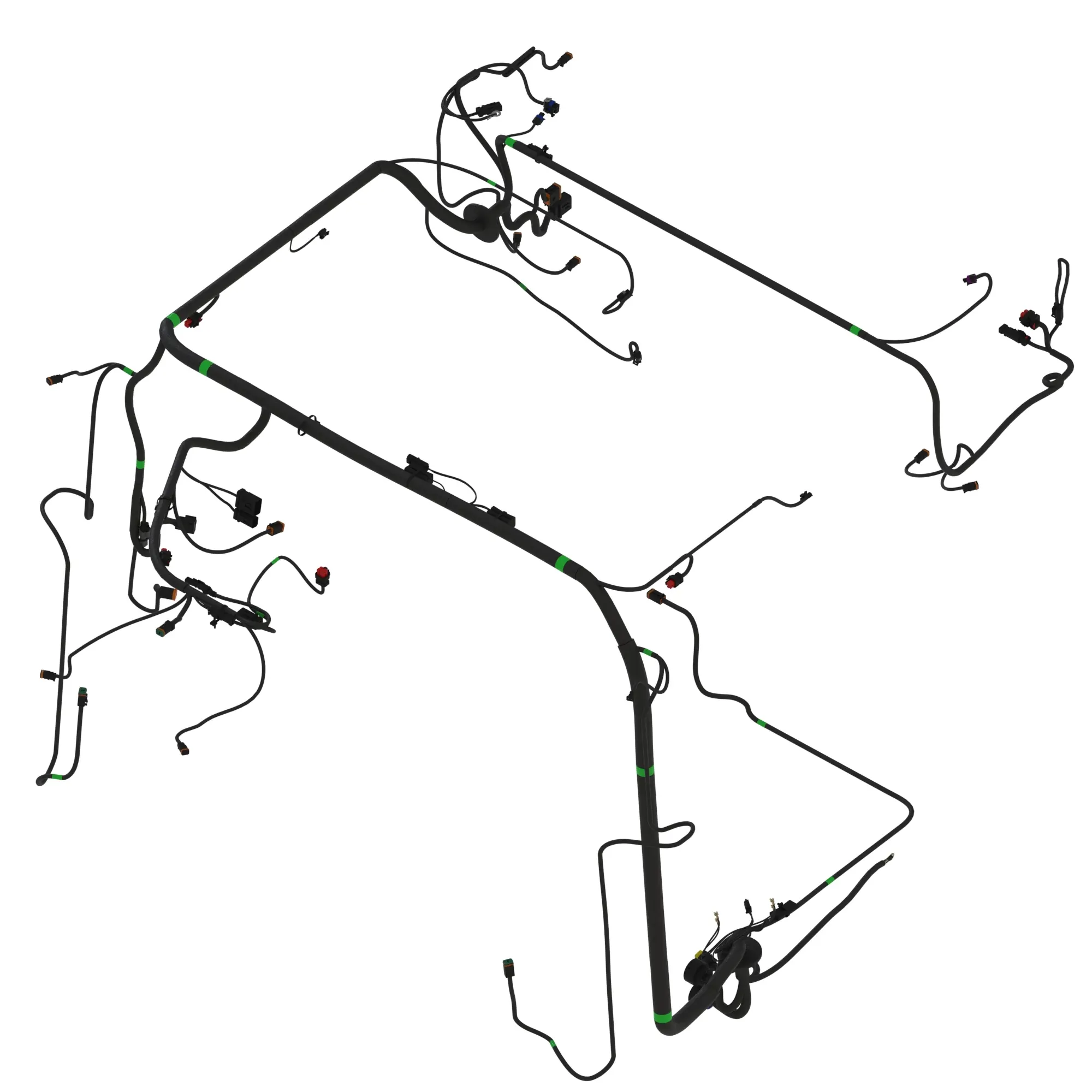 John Deere Cab Roof Harness - AT535480