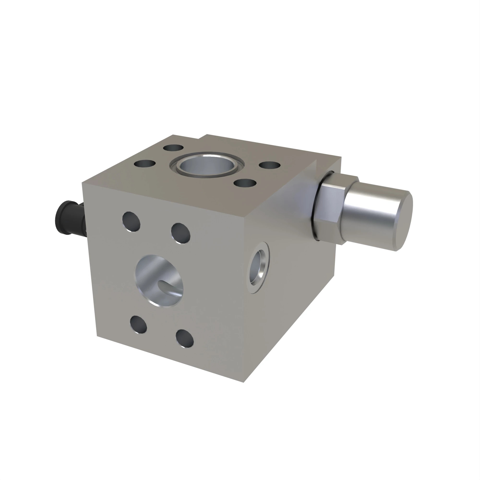 John Deere Hydraulic Pump Outlet Manifold Valve - AT495949