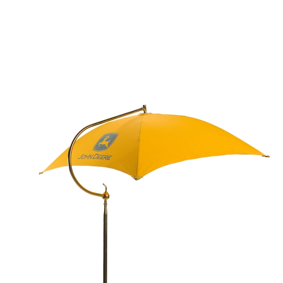 john deere patio umbrella Wind Jammer Golf Premier Equipment Automatic umbrella has a vented cover to resist inversion Umbrella on John Deere Mower